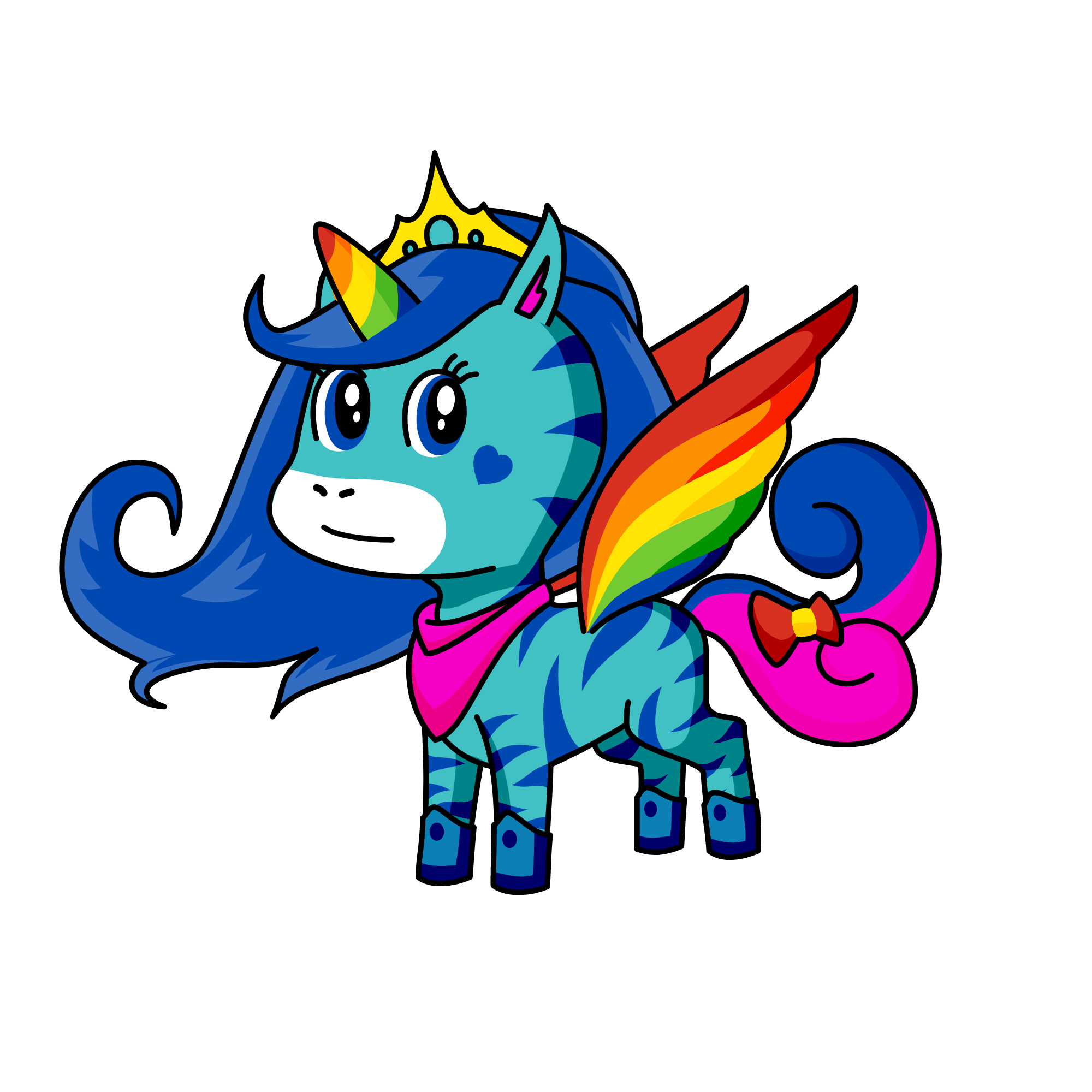 Sunny, the unicorn