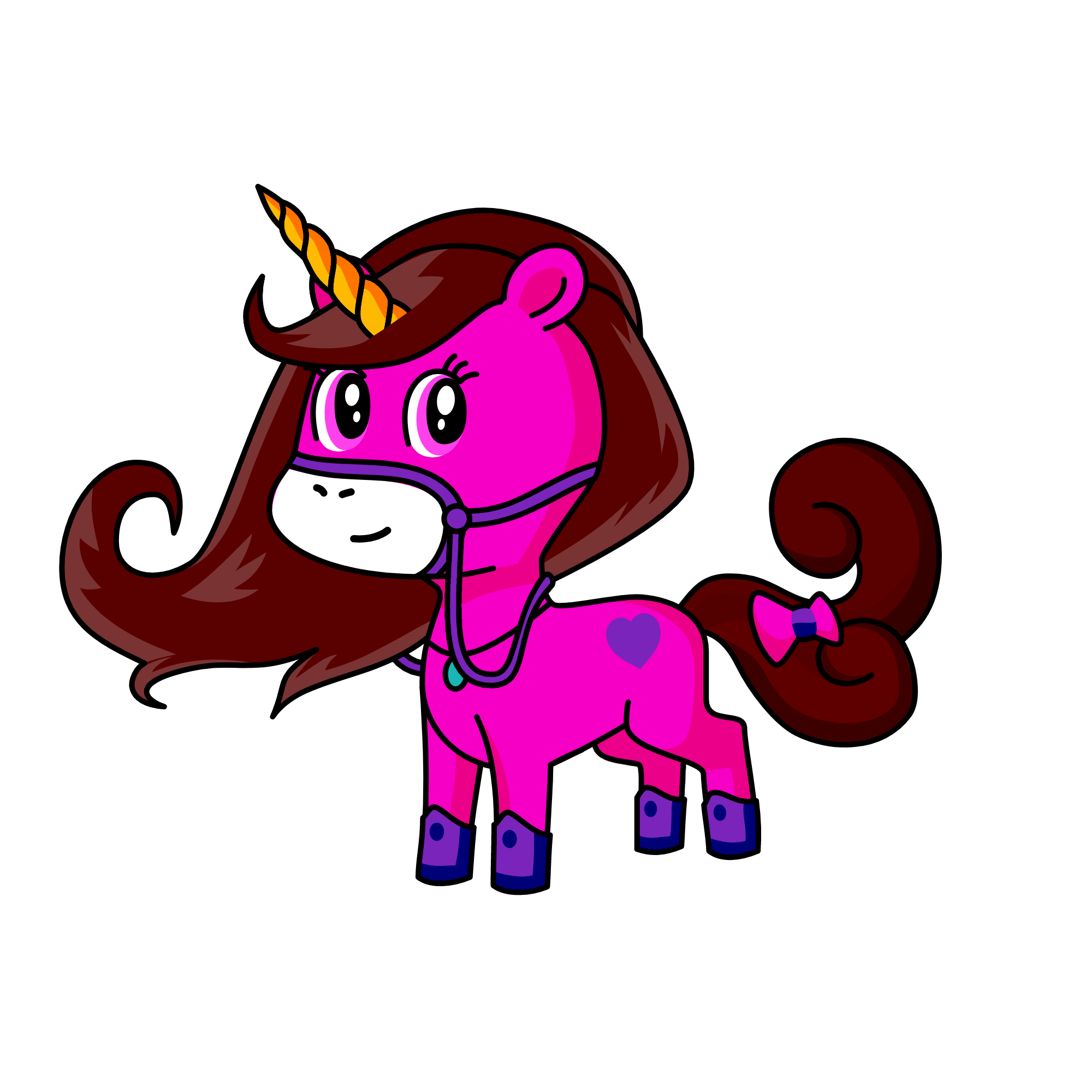 princess, the unicorn