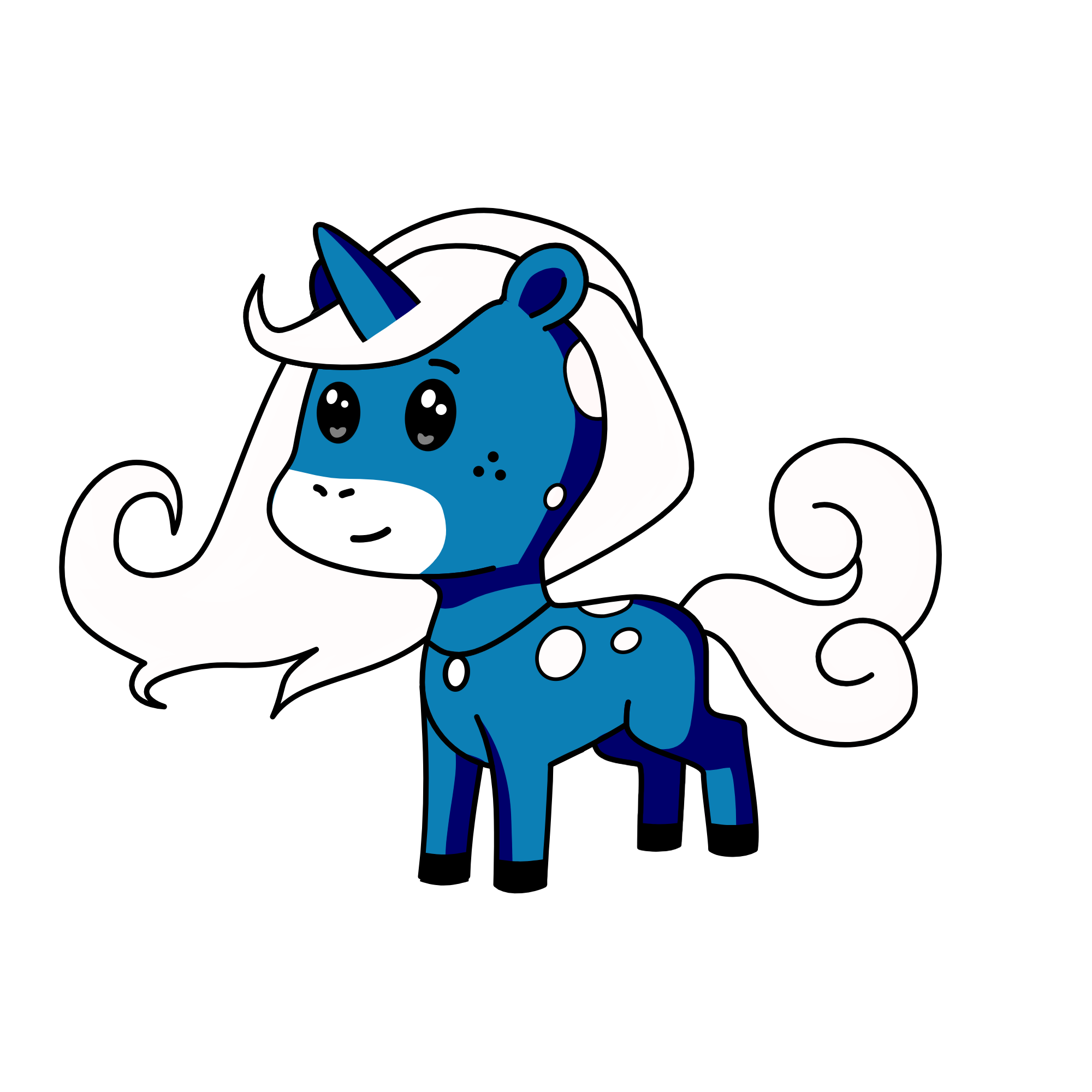 Snowmane, the unicorn