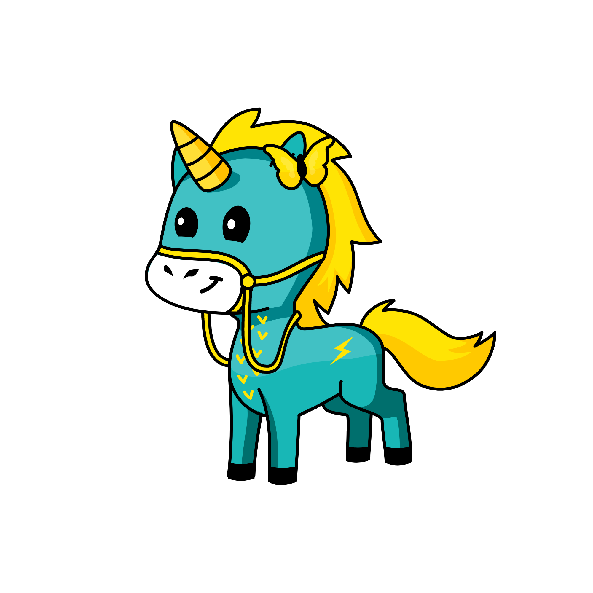 Sunbolt, the unicorn