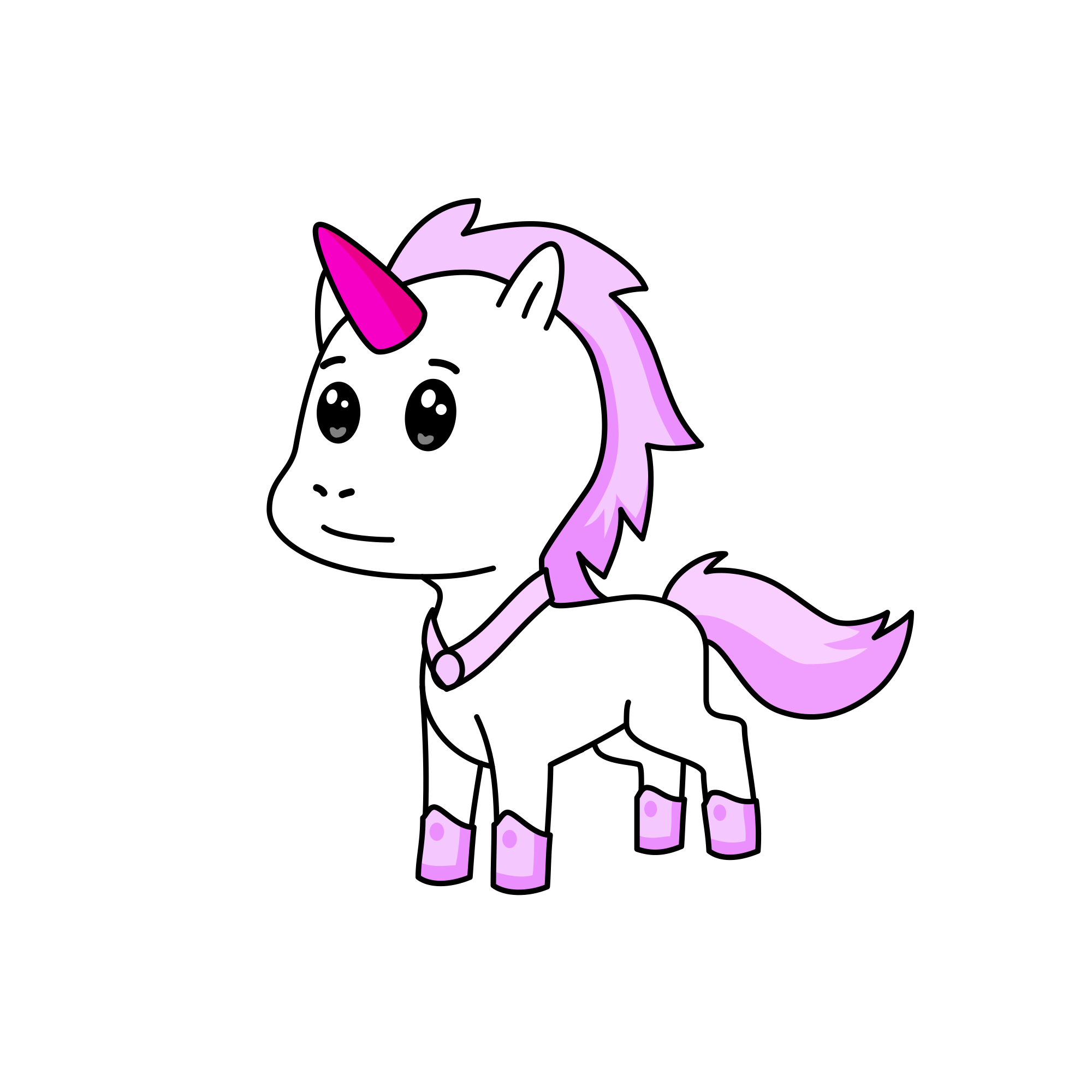 Flower, the unicorn