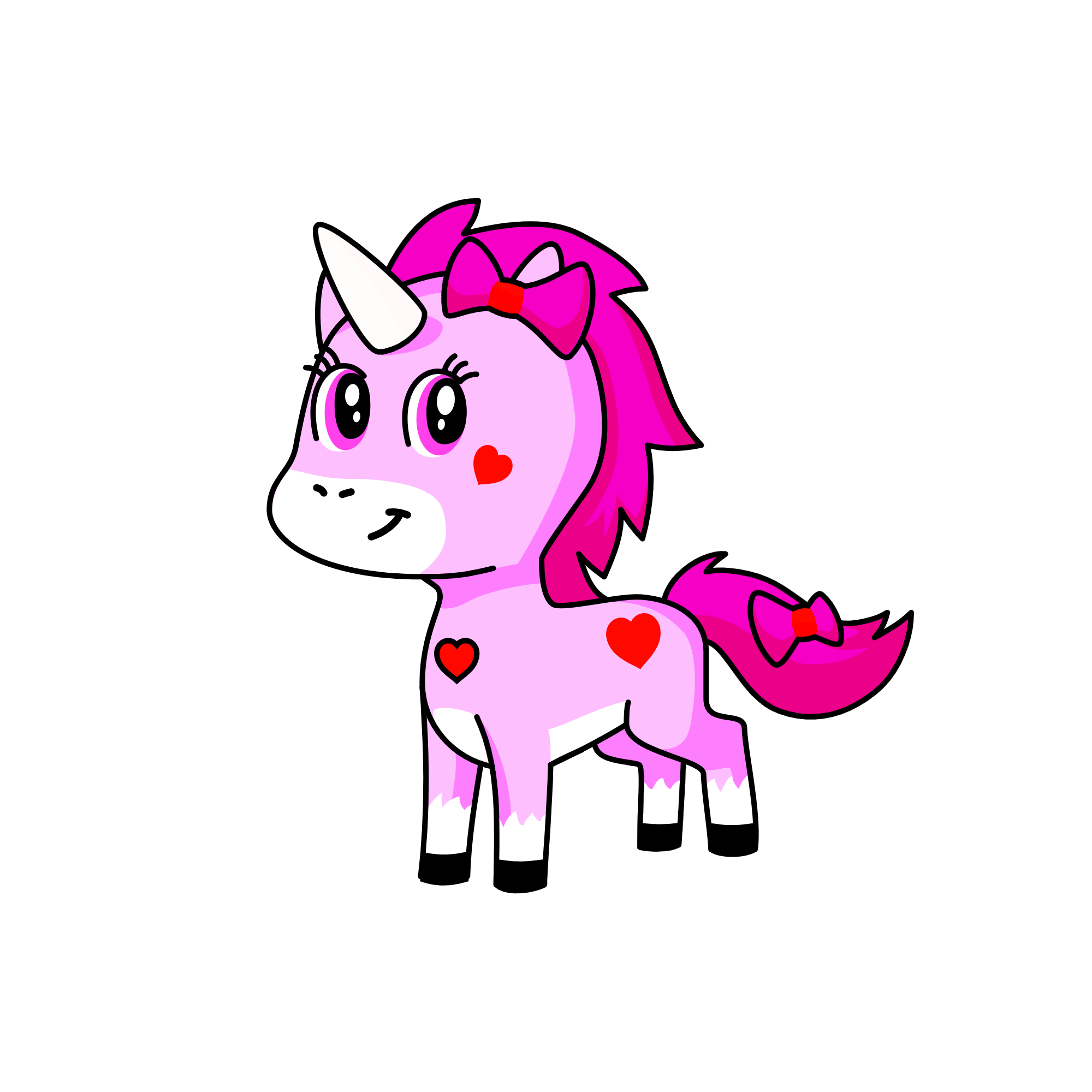 Heartshine, the unicorn