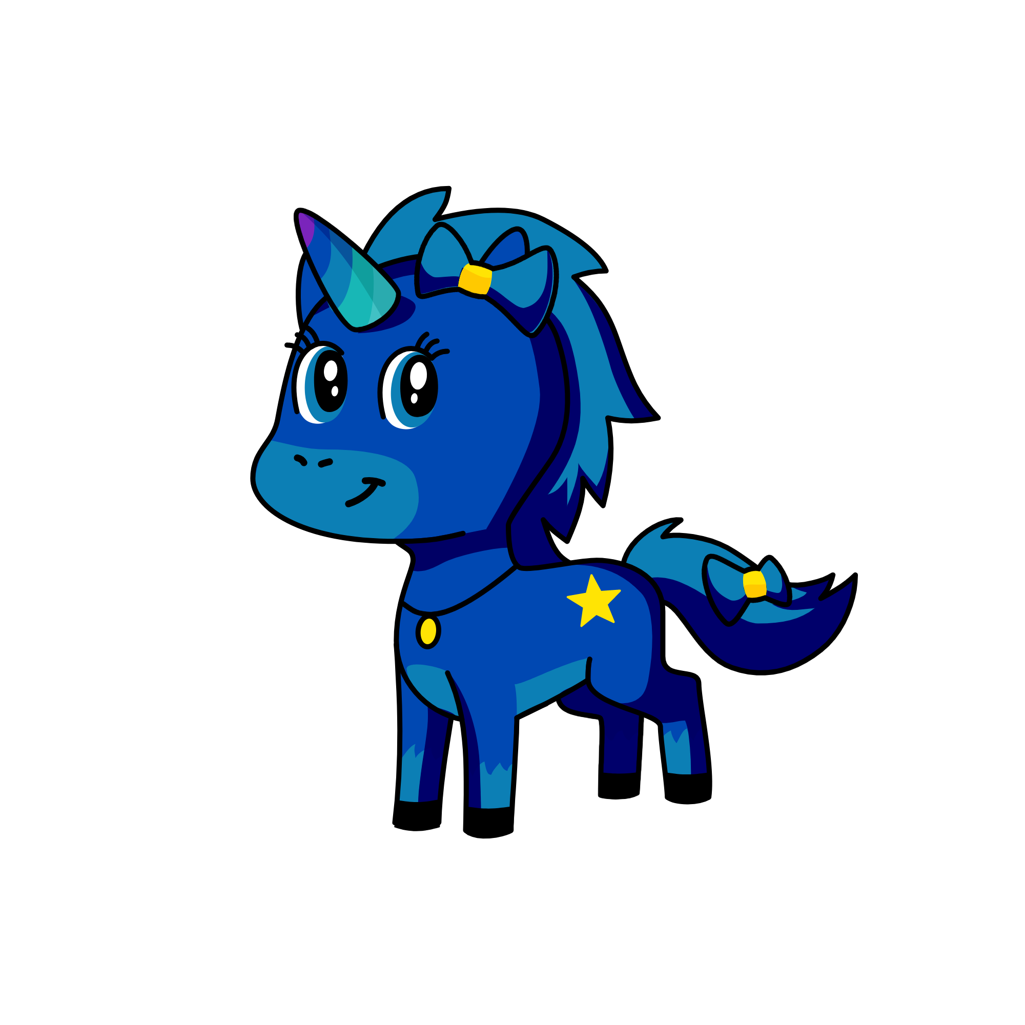 Darkstar, the unicorn