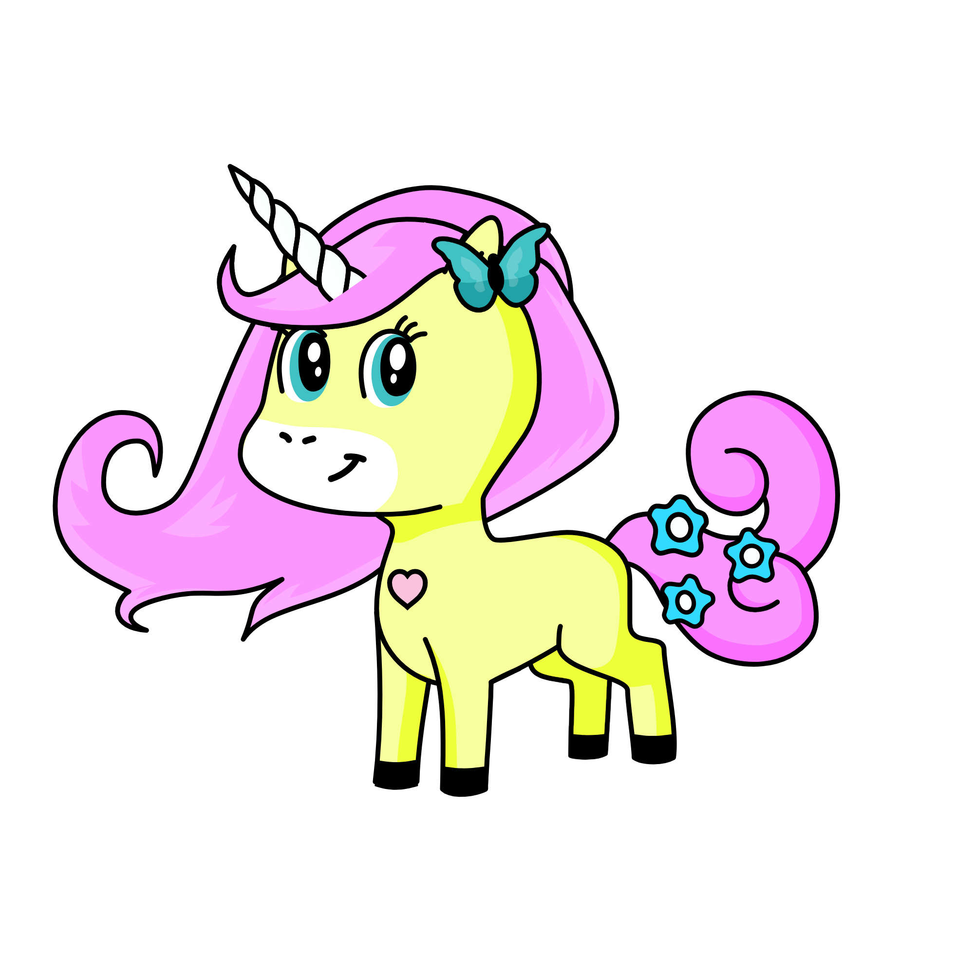 shy, the unicorn