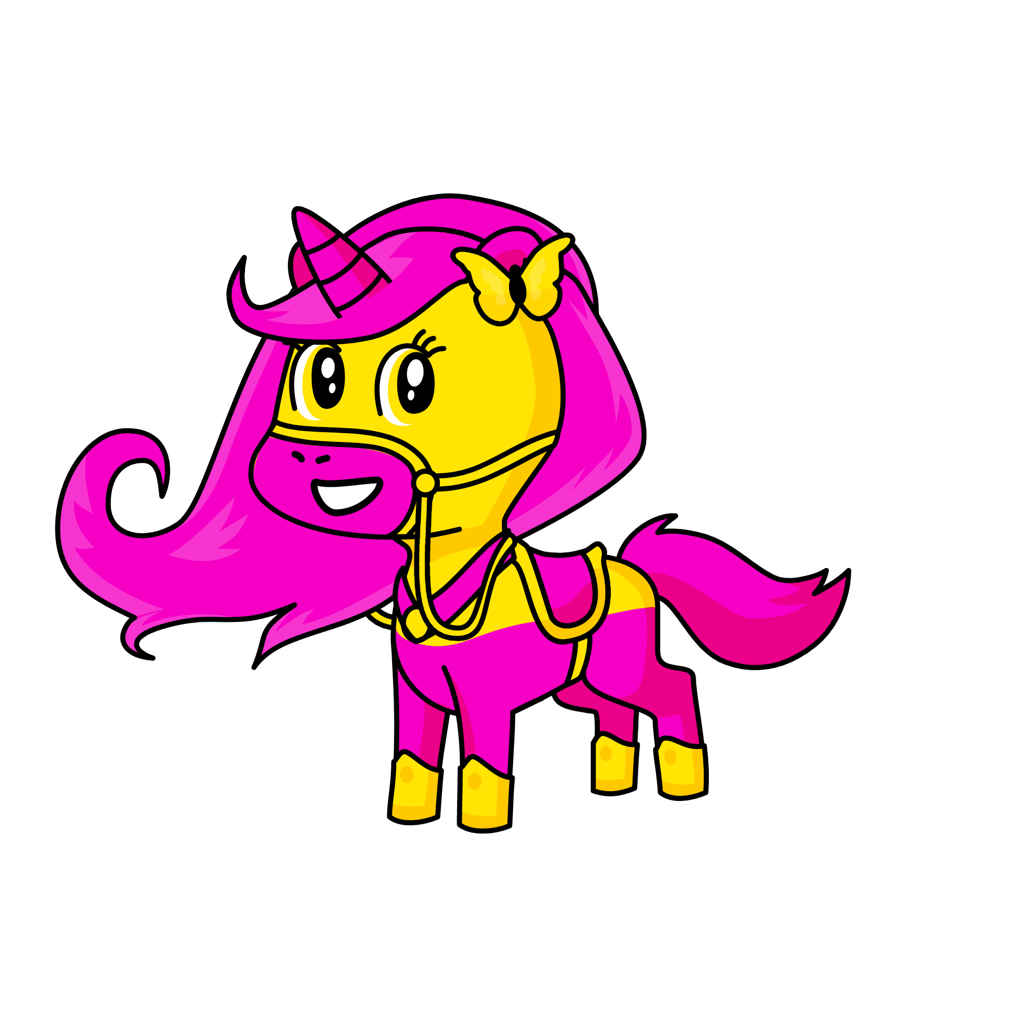 Butterfly, the unicorn