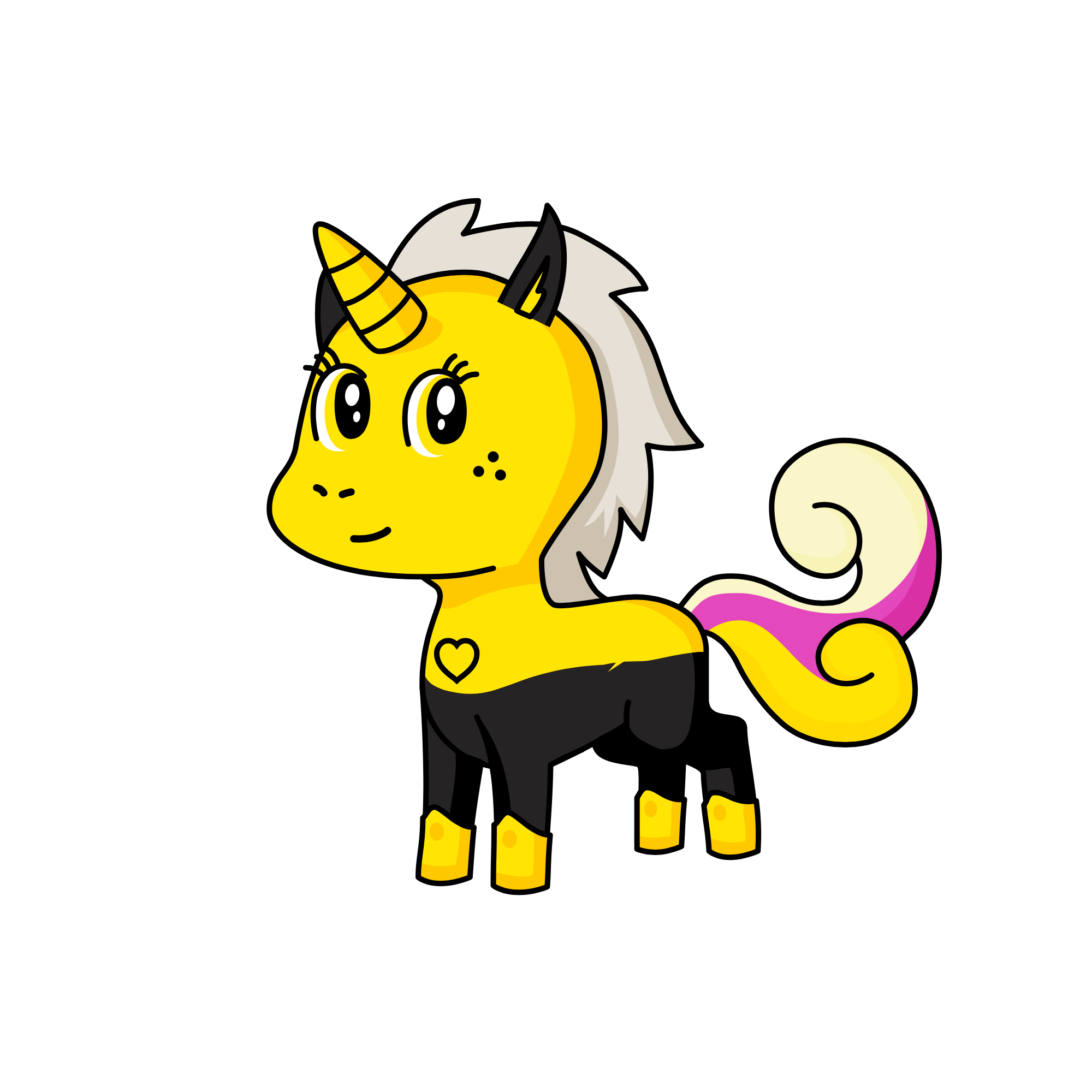 THUNDER, the unicorn