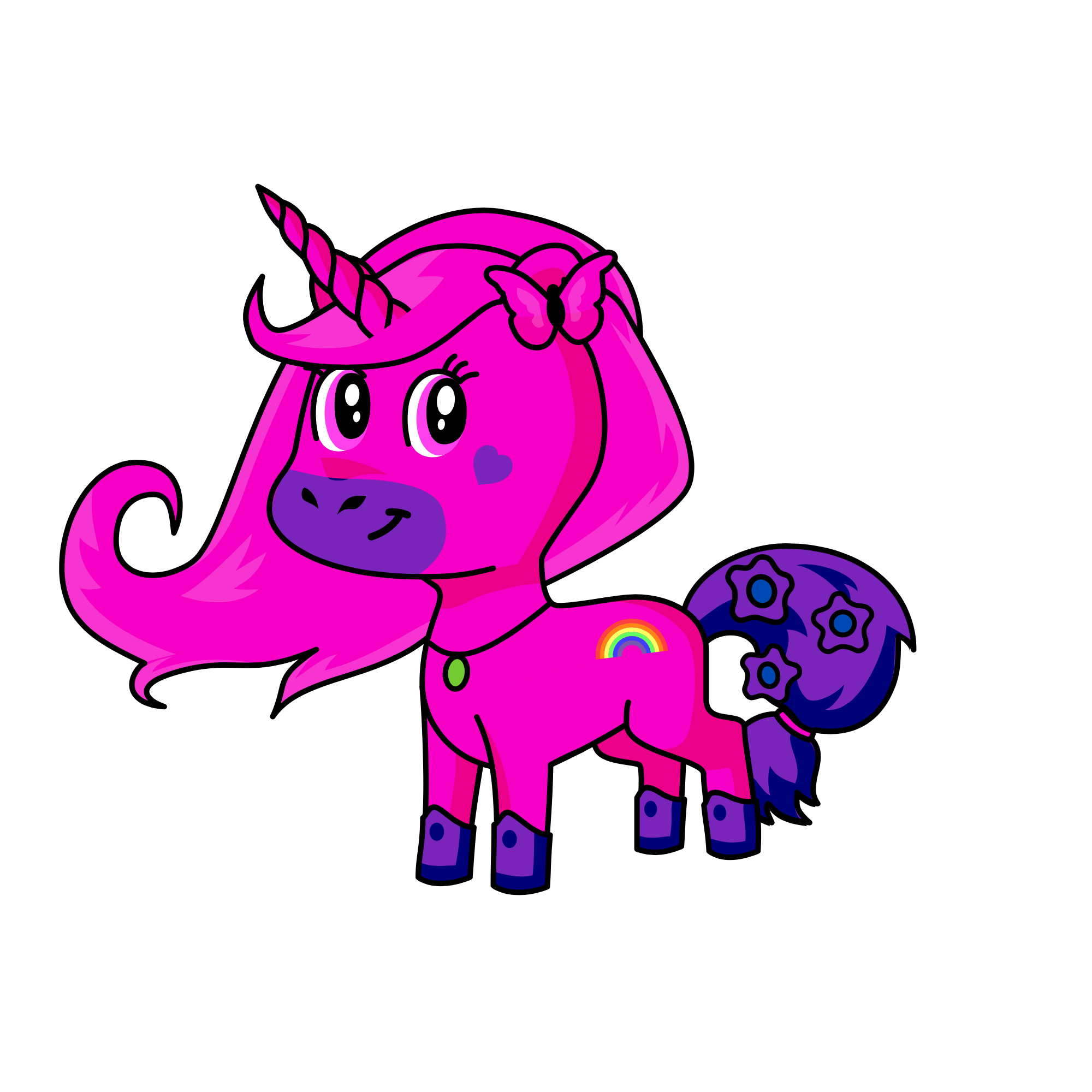 MICKEY, the unicorn