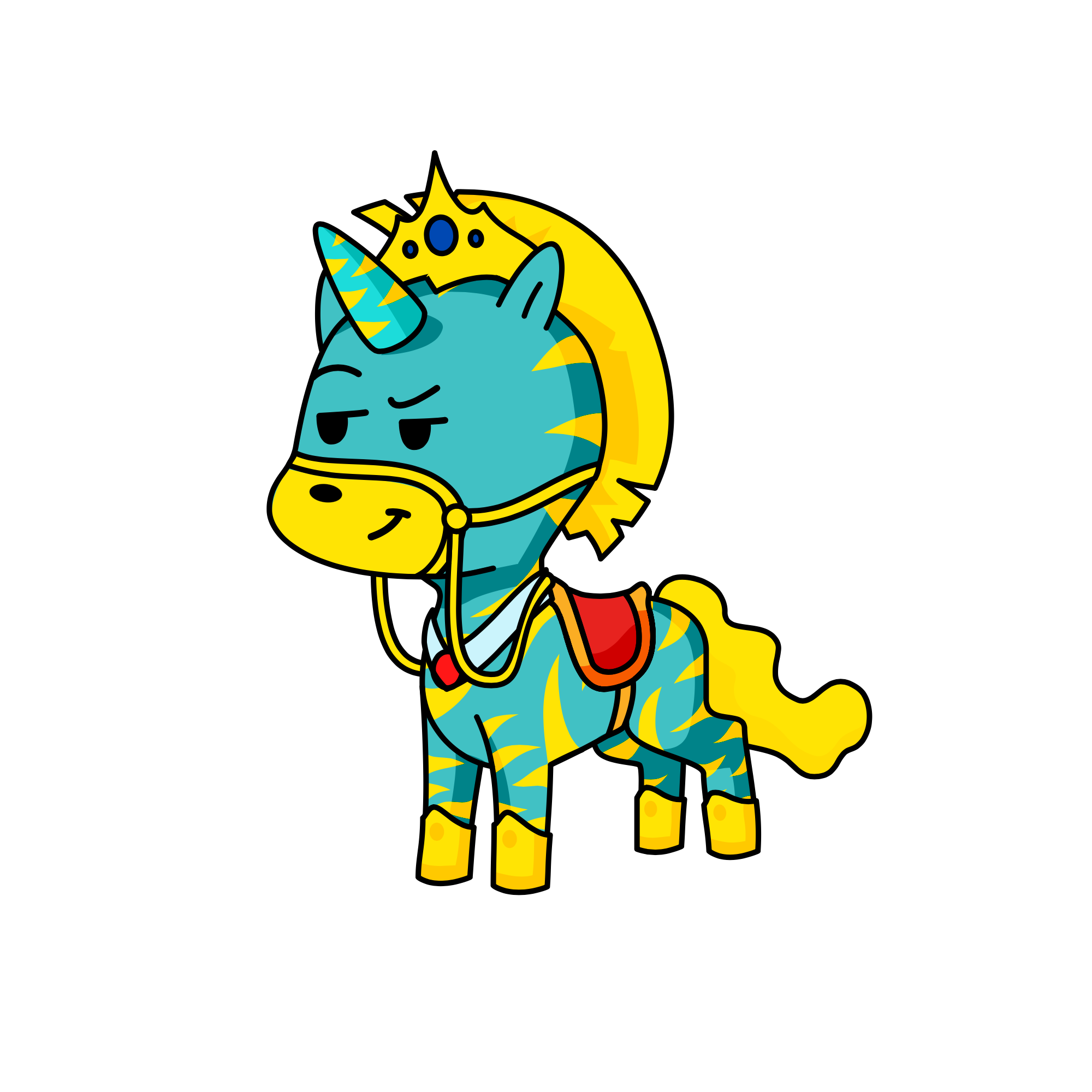 LIGHTENING, the unicorn