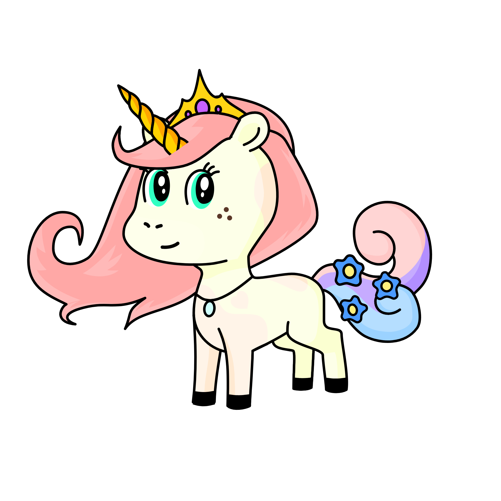Skye, the unicorn