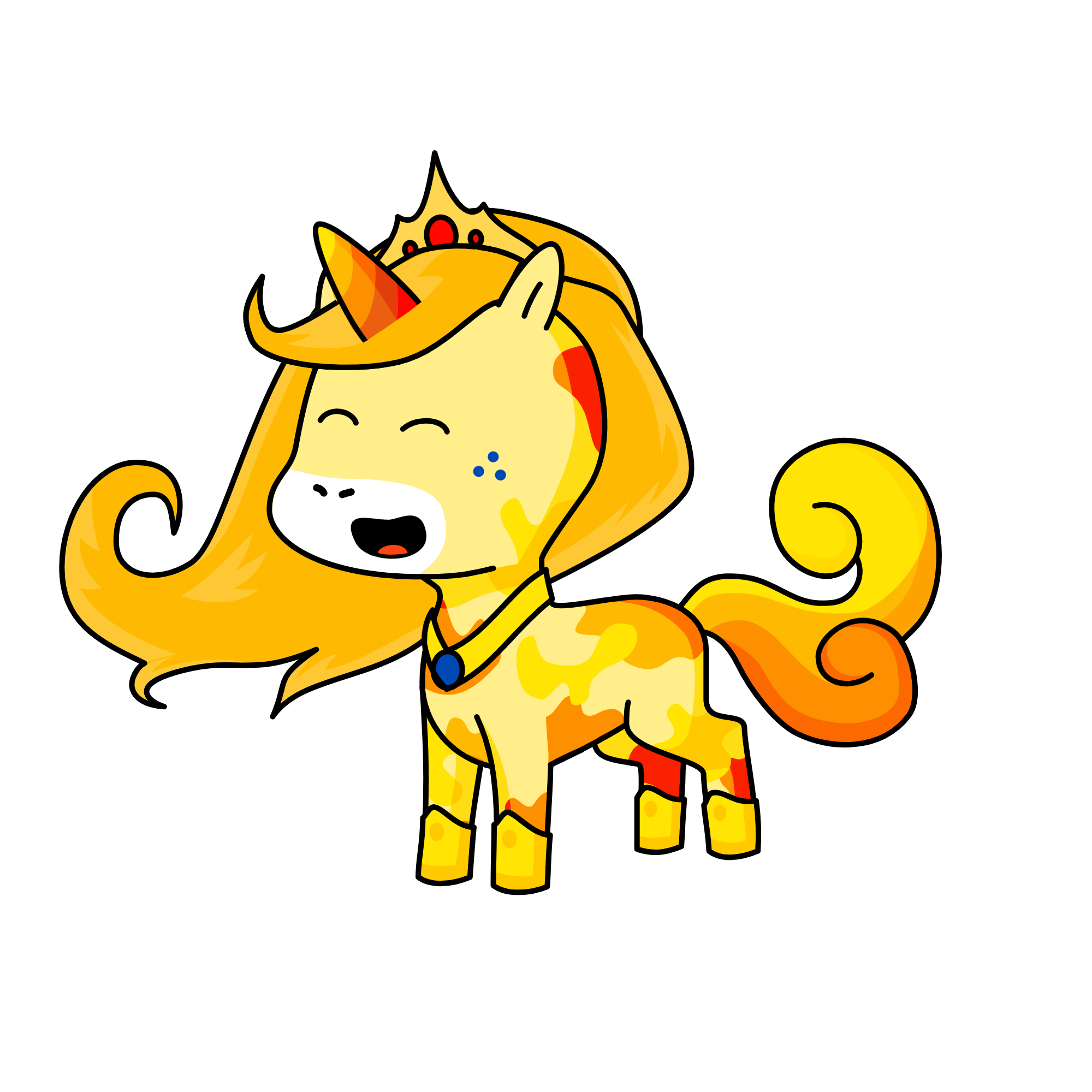 Sunspark, the unicorn
