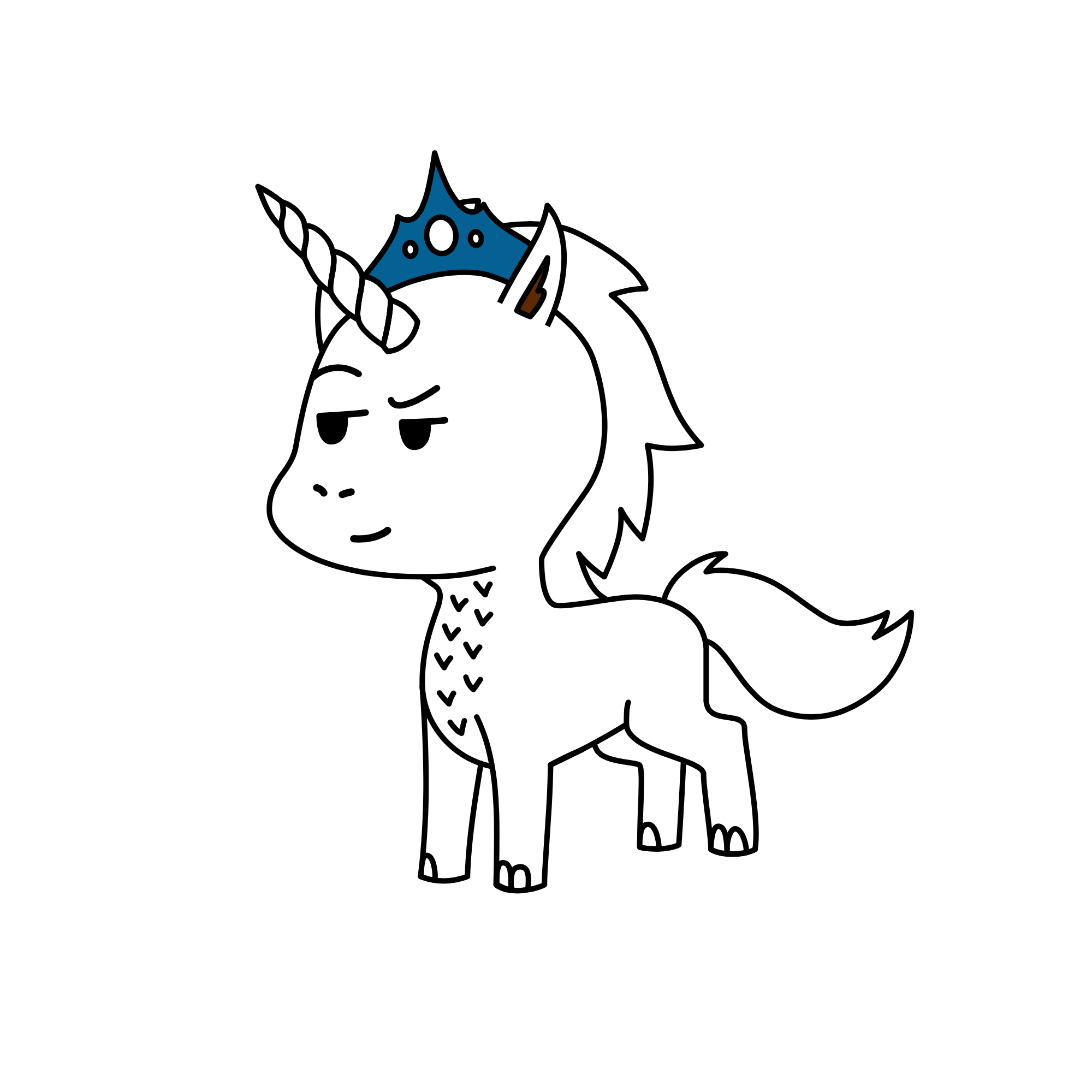 Icy, the unicorn