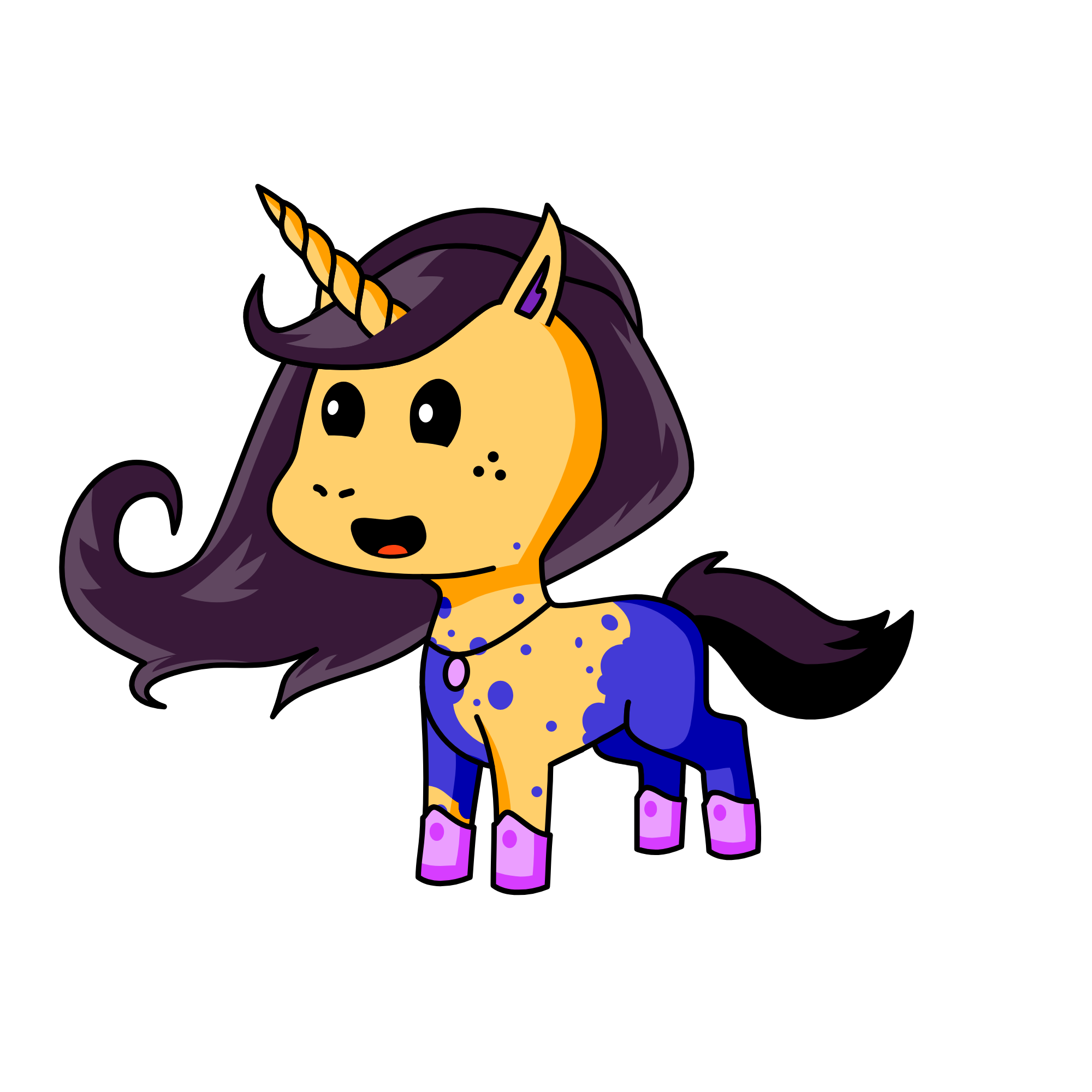 Diya, the unicorn