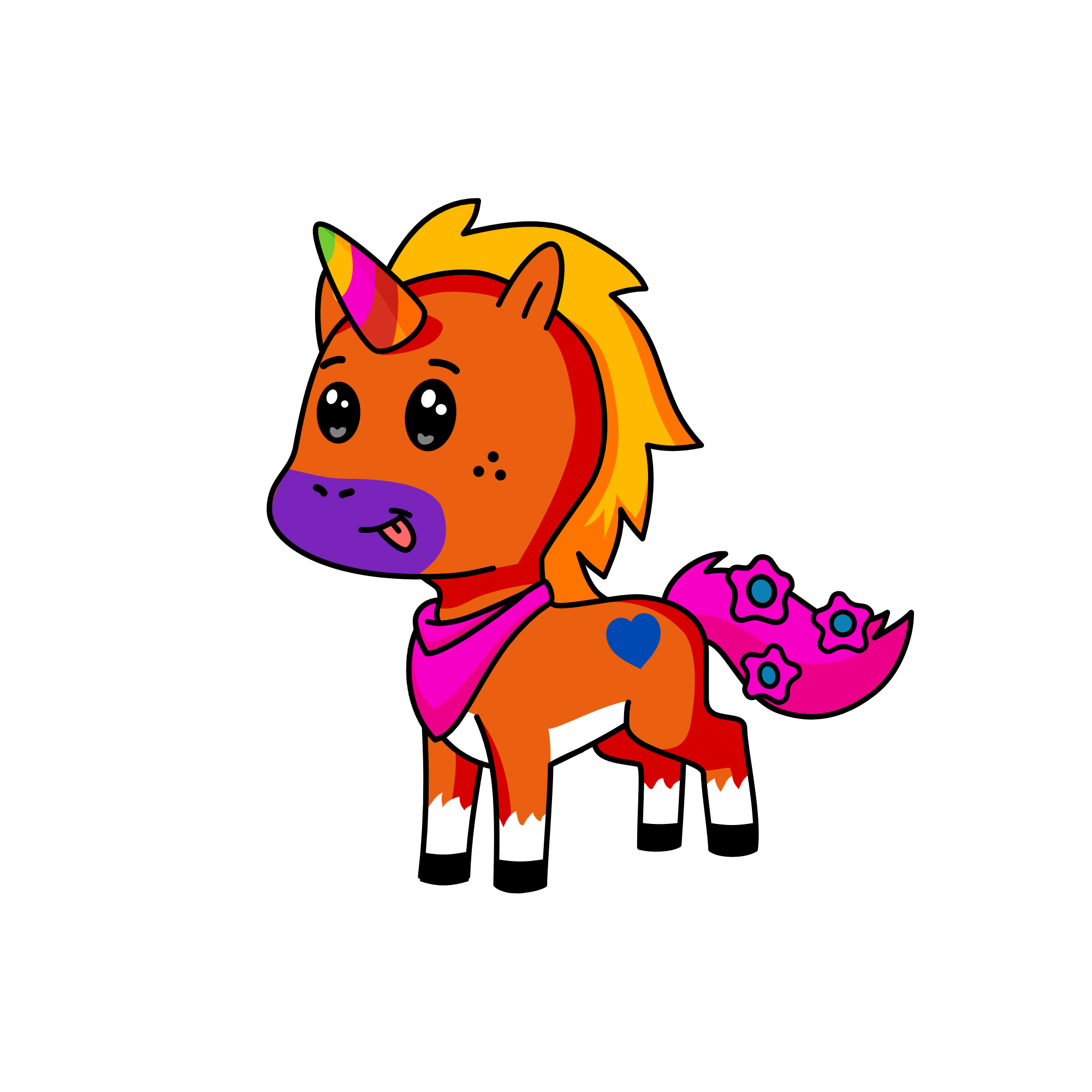 mica, the unicorn