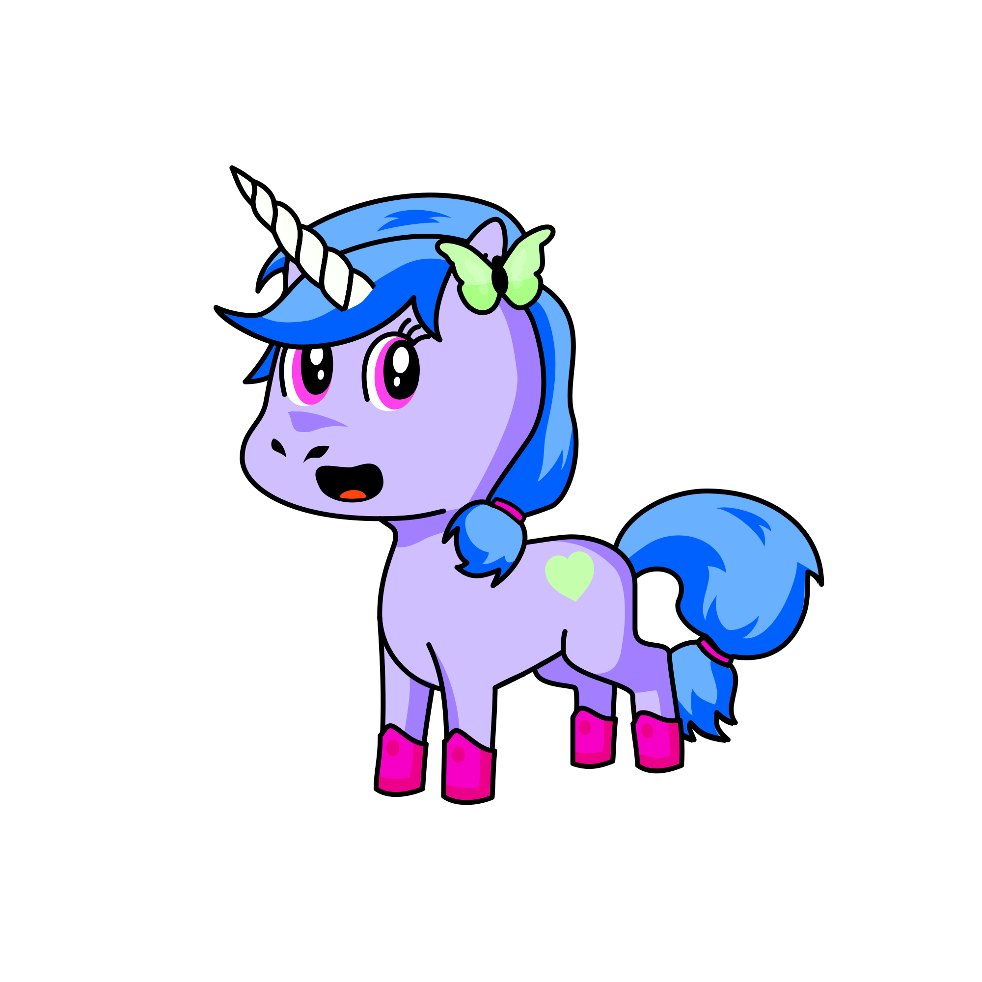 Mimi, the unicorn