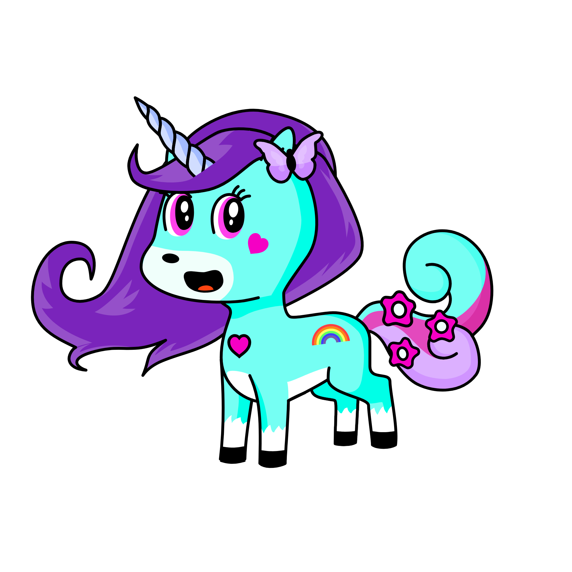 moon shine, the unicorn