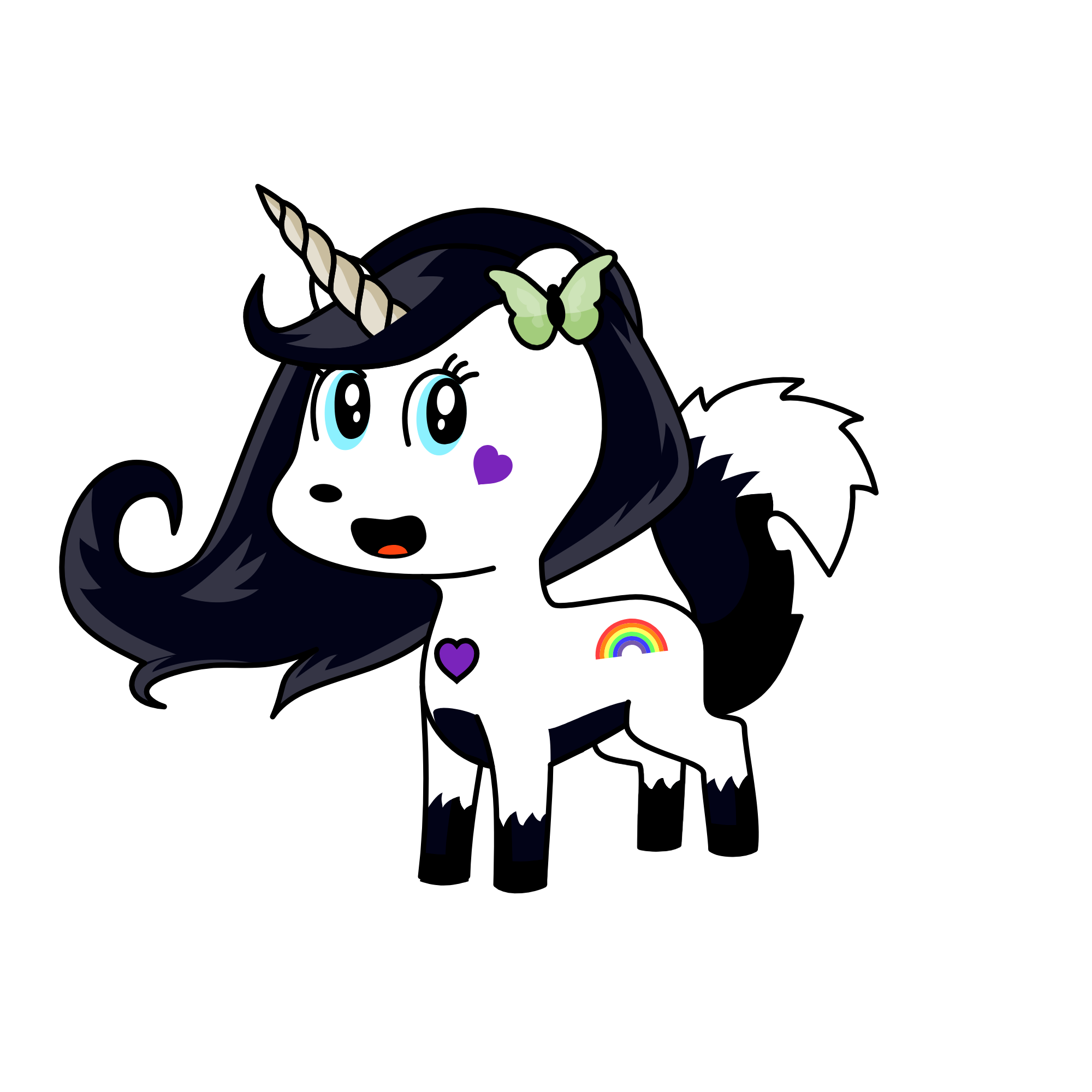 snow, the unicorn