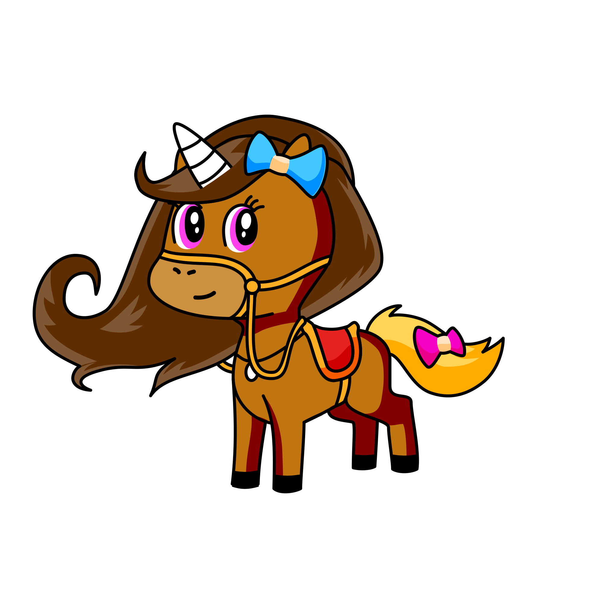 Princess gallop, the unicorn
