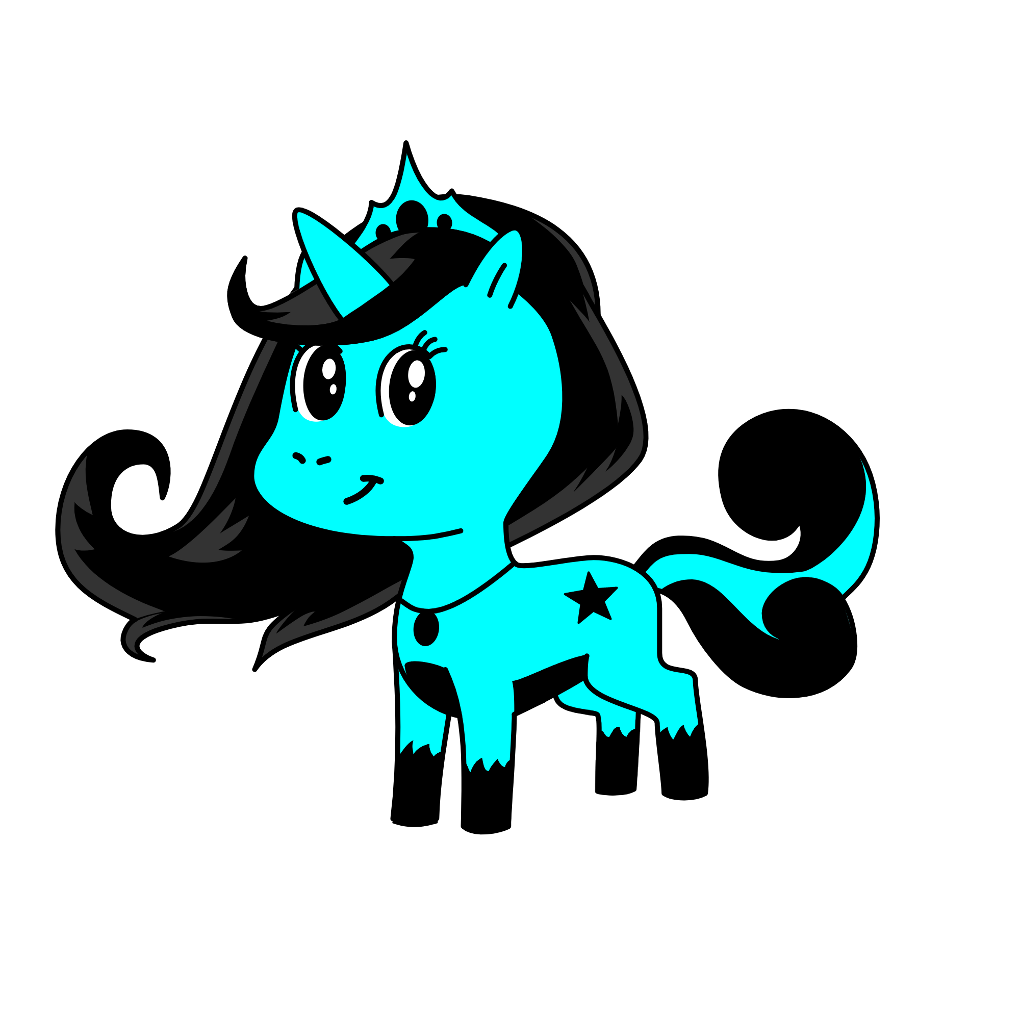 Darkstar, the unicorn