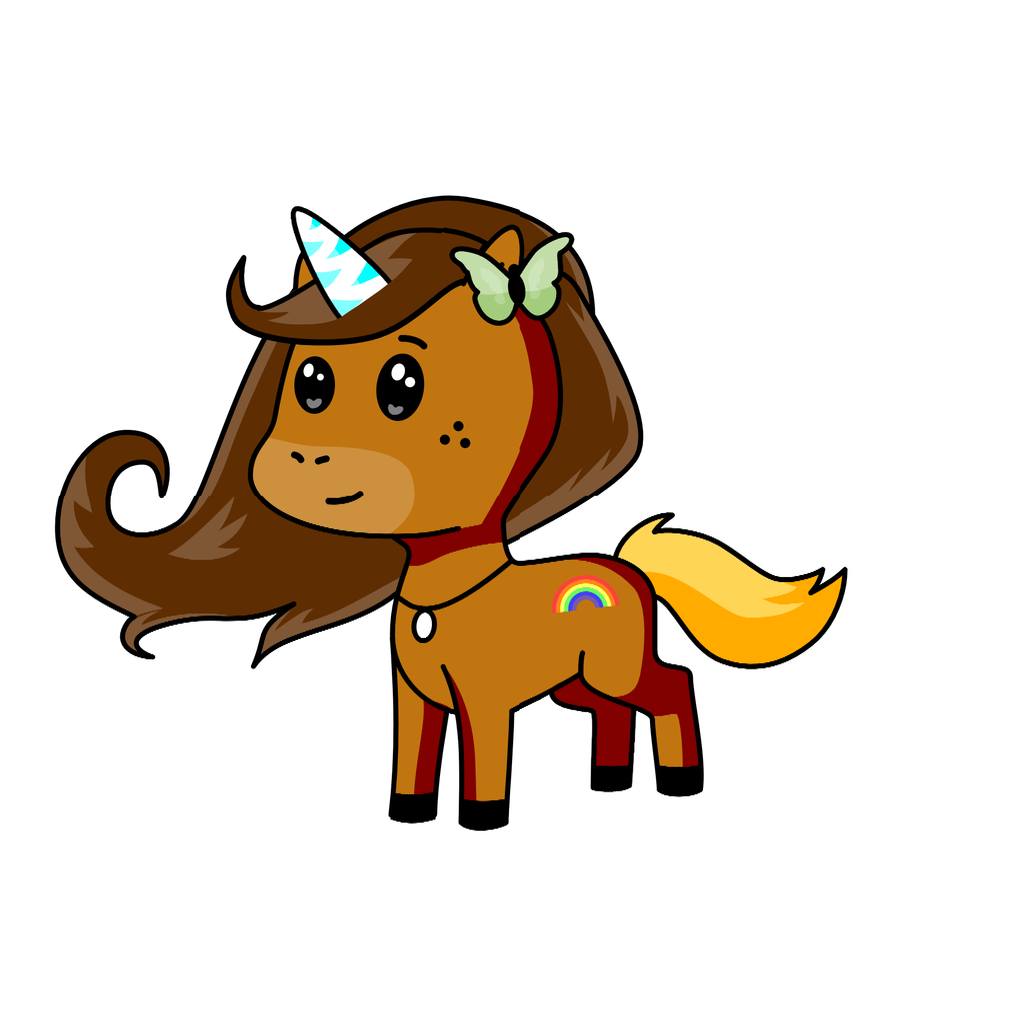 A, the unicorn