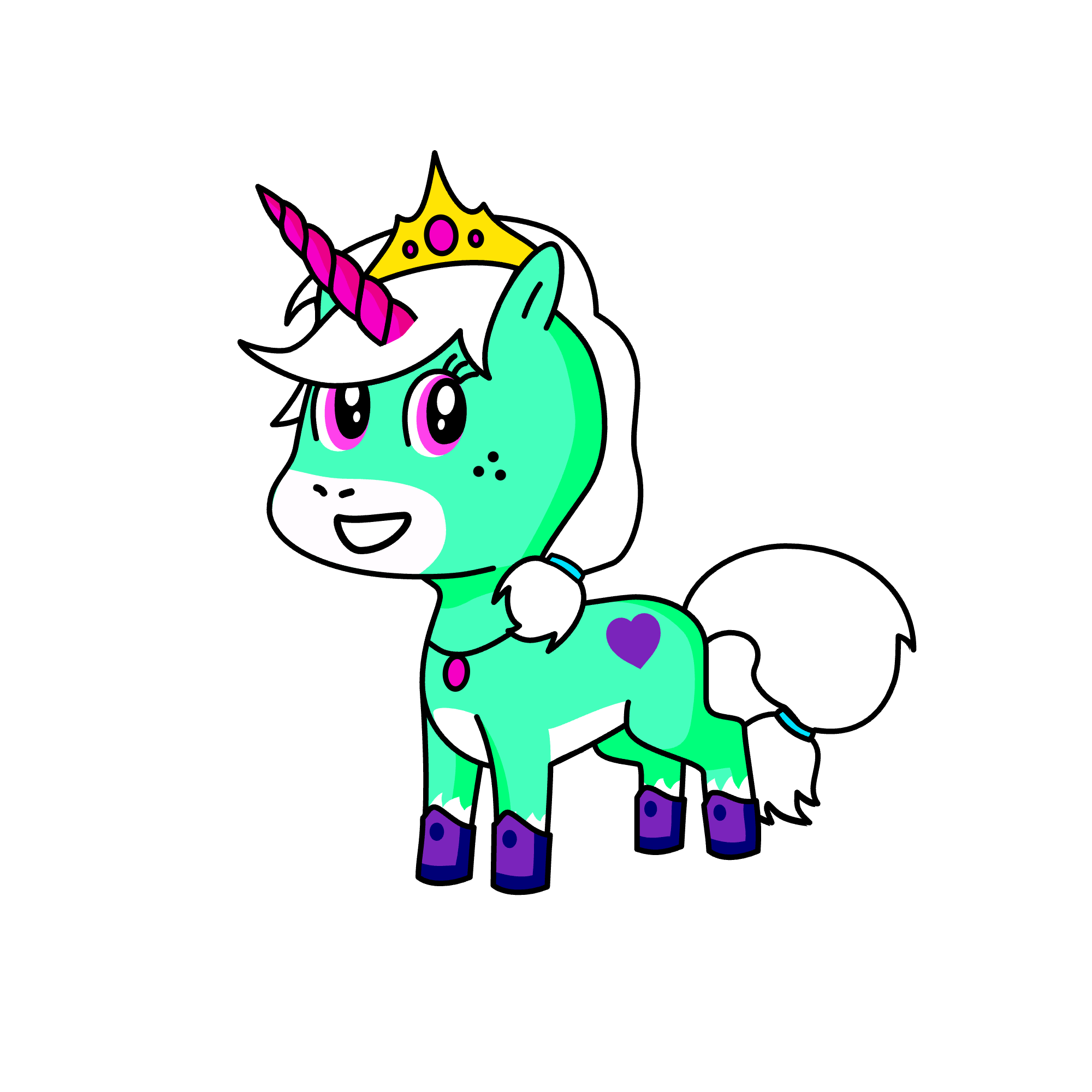Claudia , the unicorn