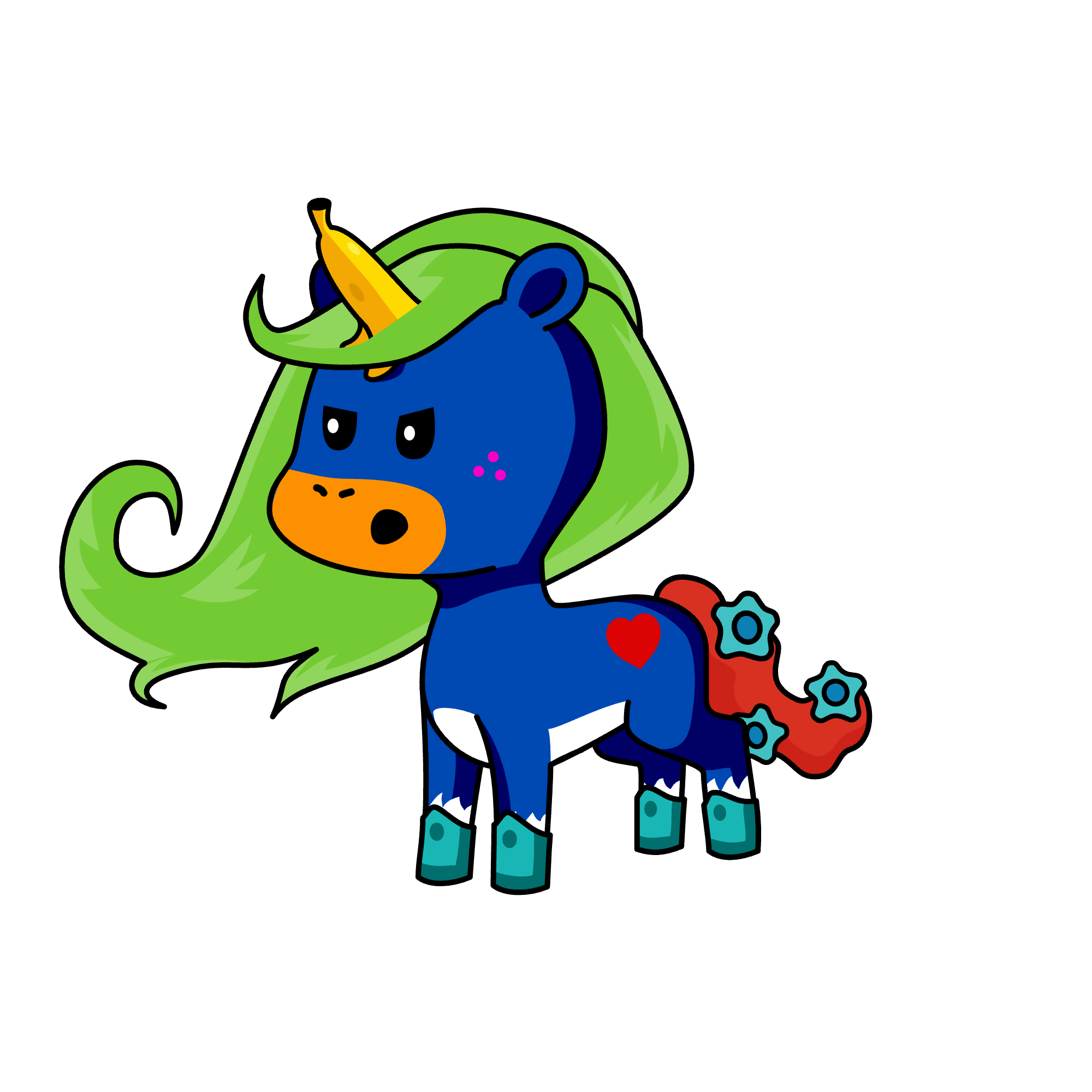 TigerRose sk, the unicorn