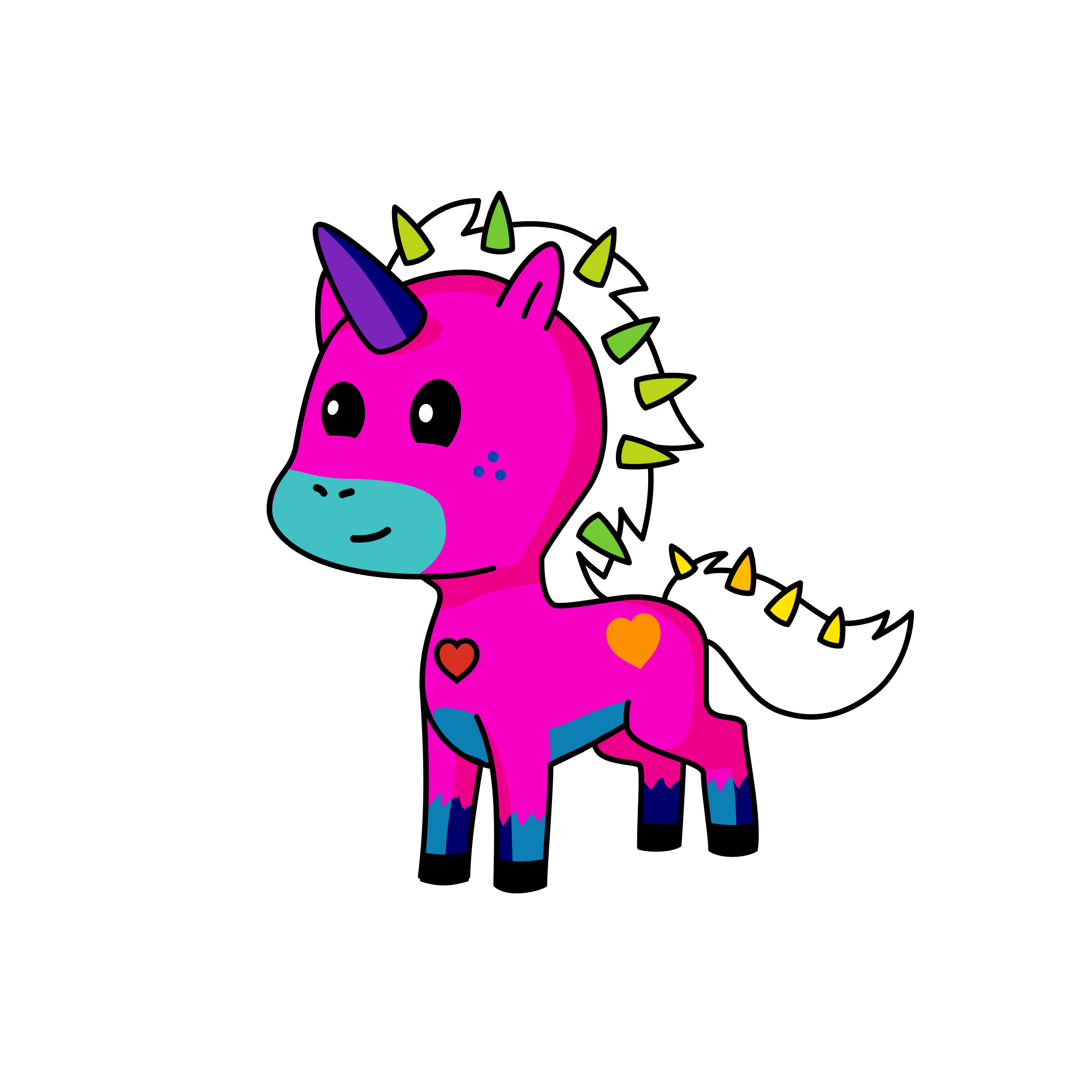 Bhlq, the unicorn