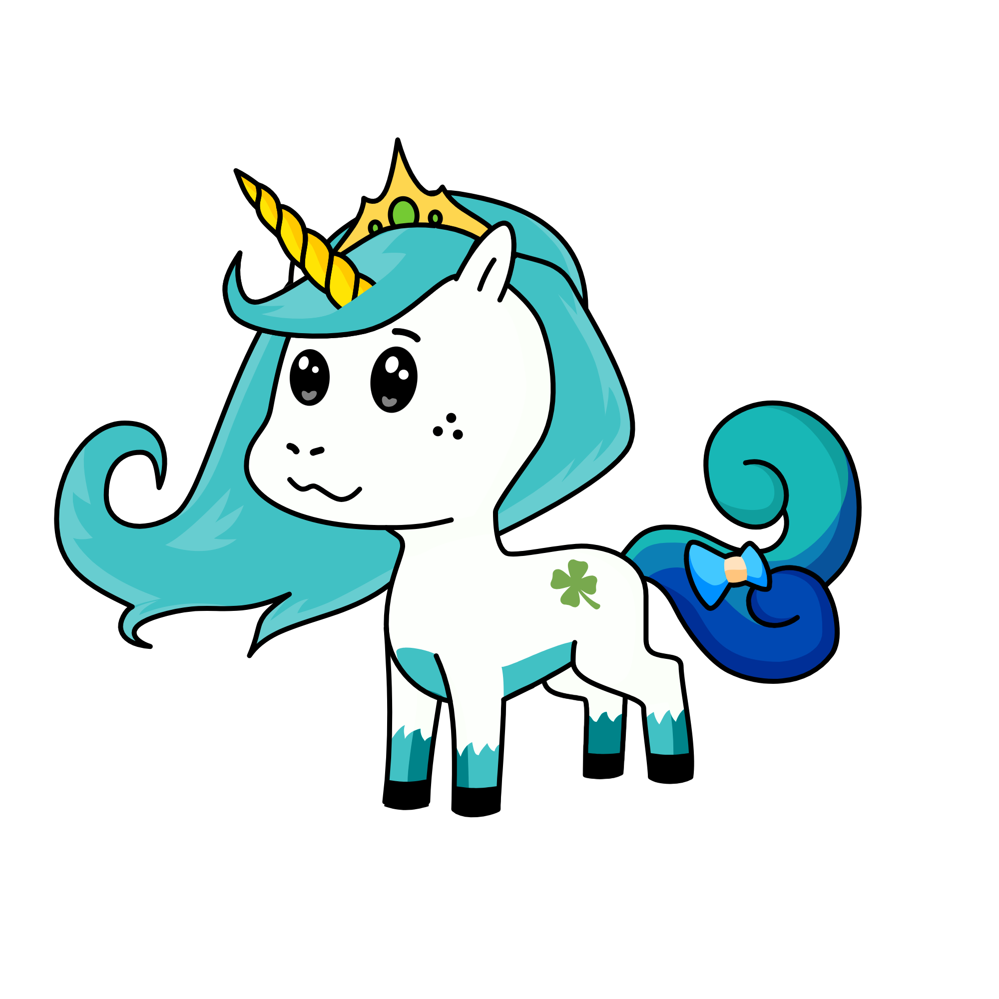 Droplen Element , the unicorn