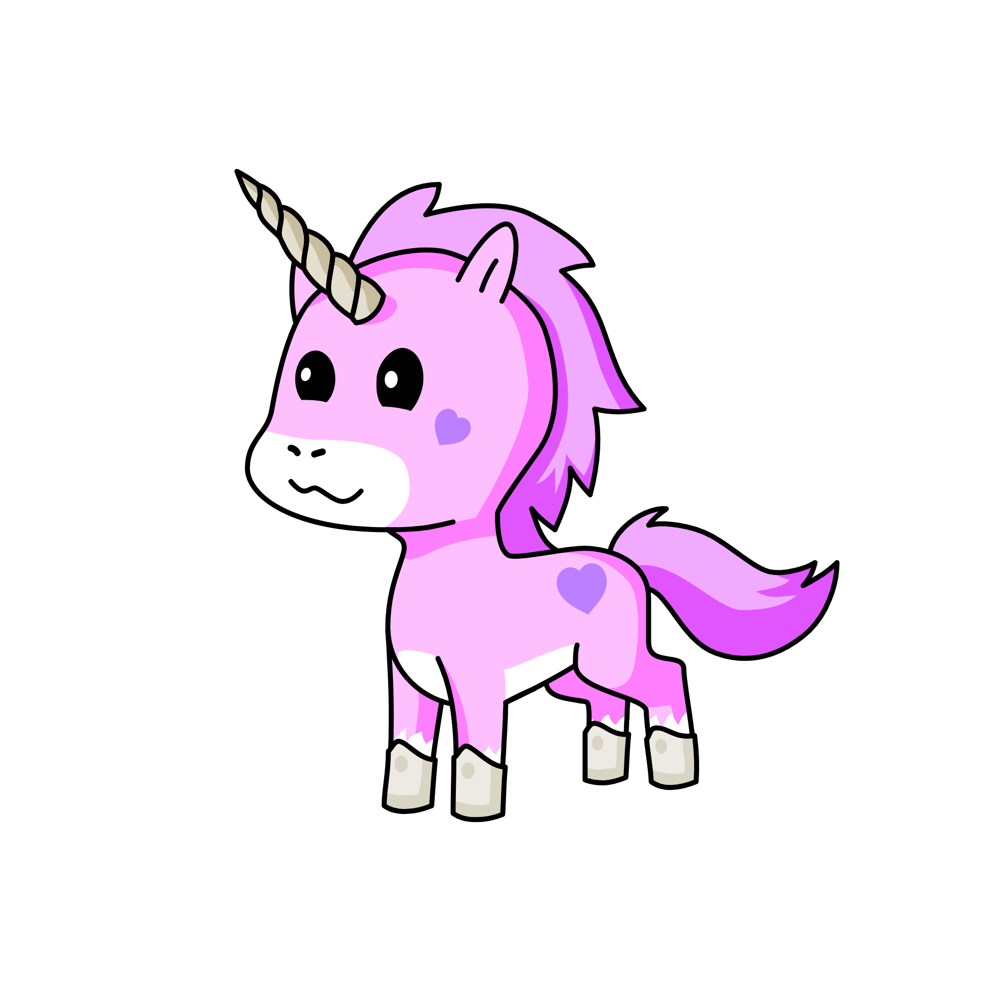 Heartful, the unicorn