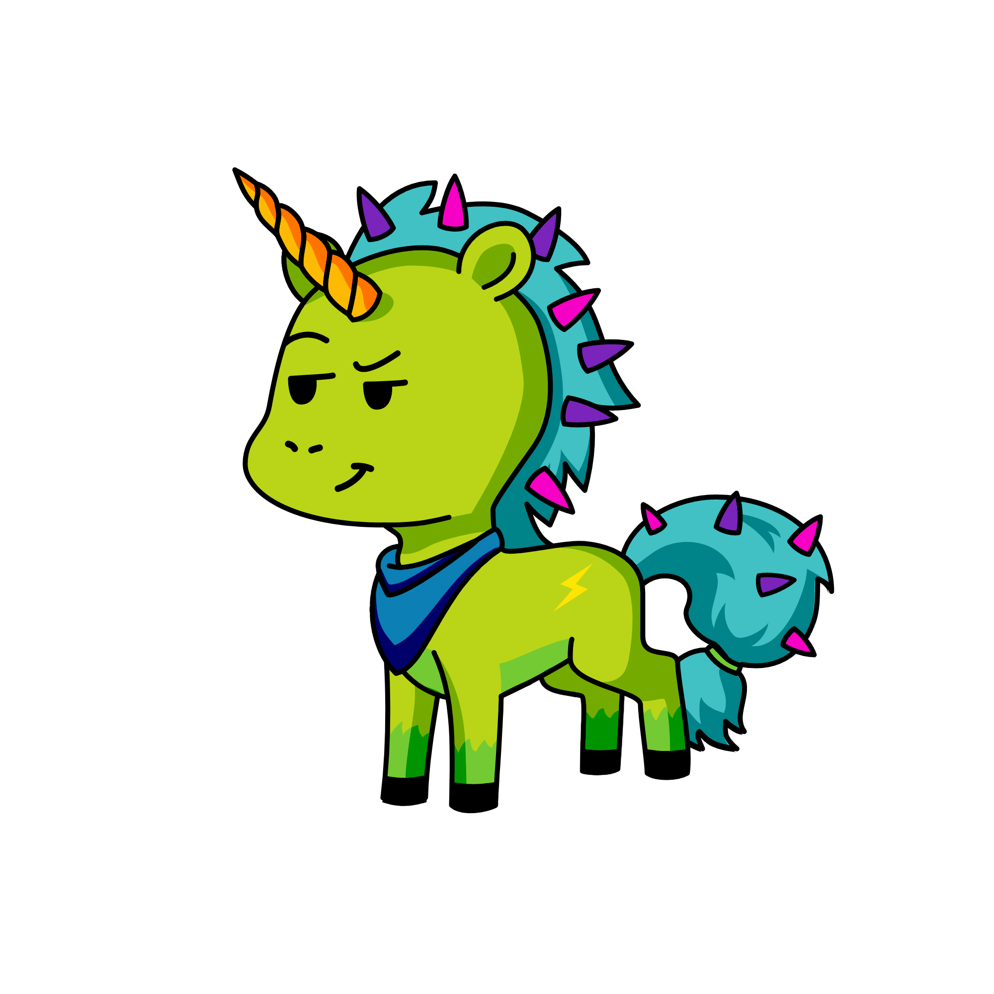 rarrrrrrr, the unicorn