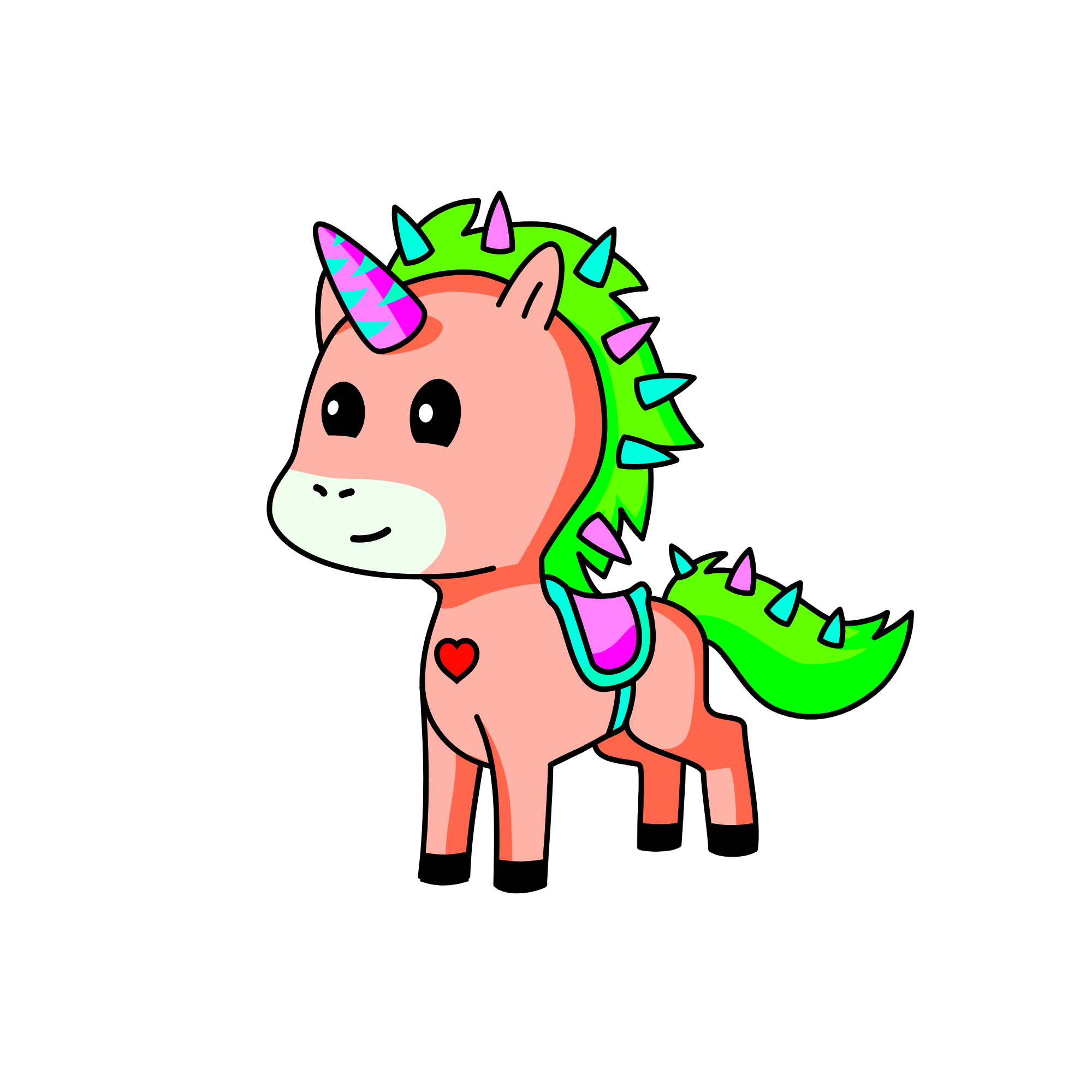 Alcksandra #2, the unicorn
