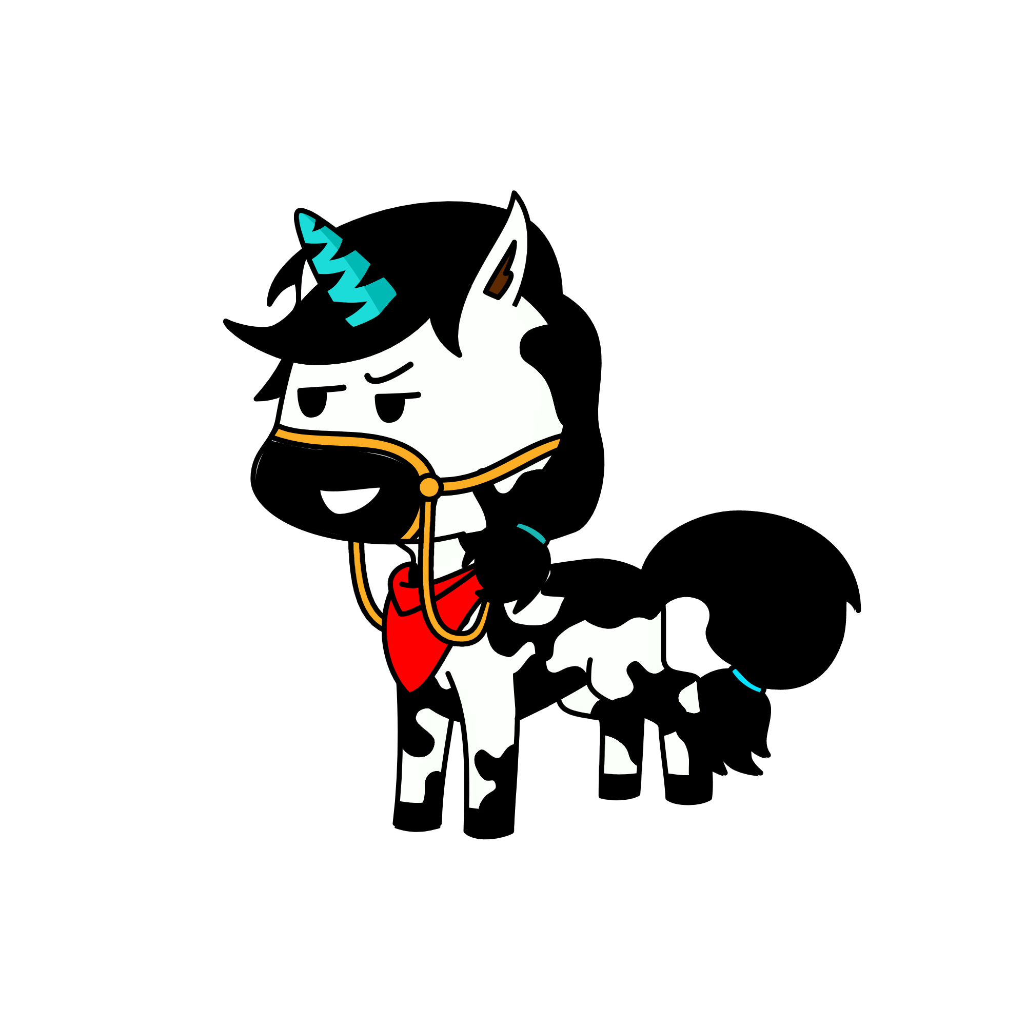 The Rare Zebra, the unicorn