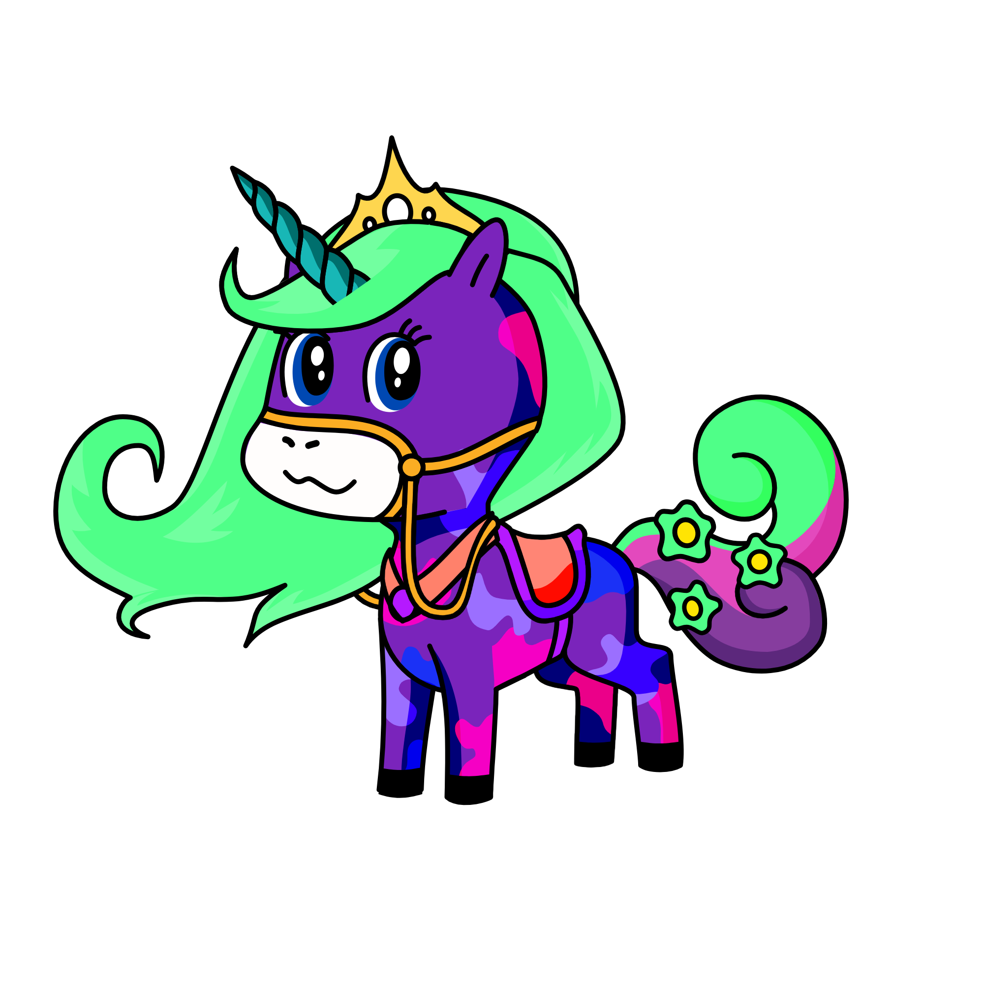 Galaxy, the unicorn