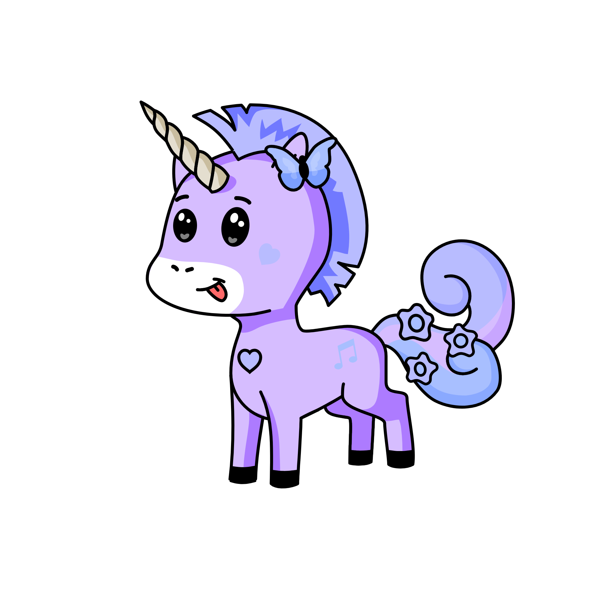 Lilly, the unicorn