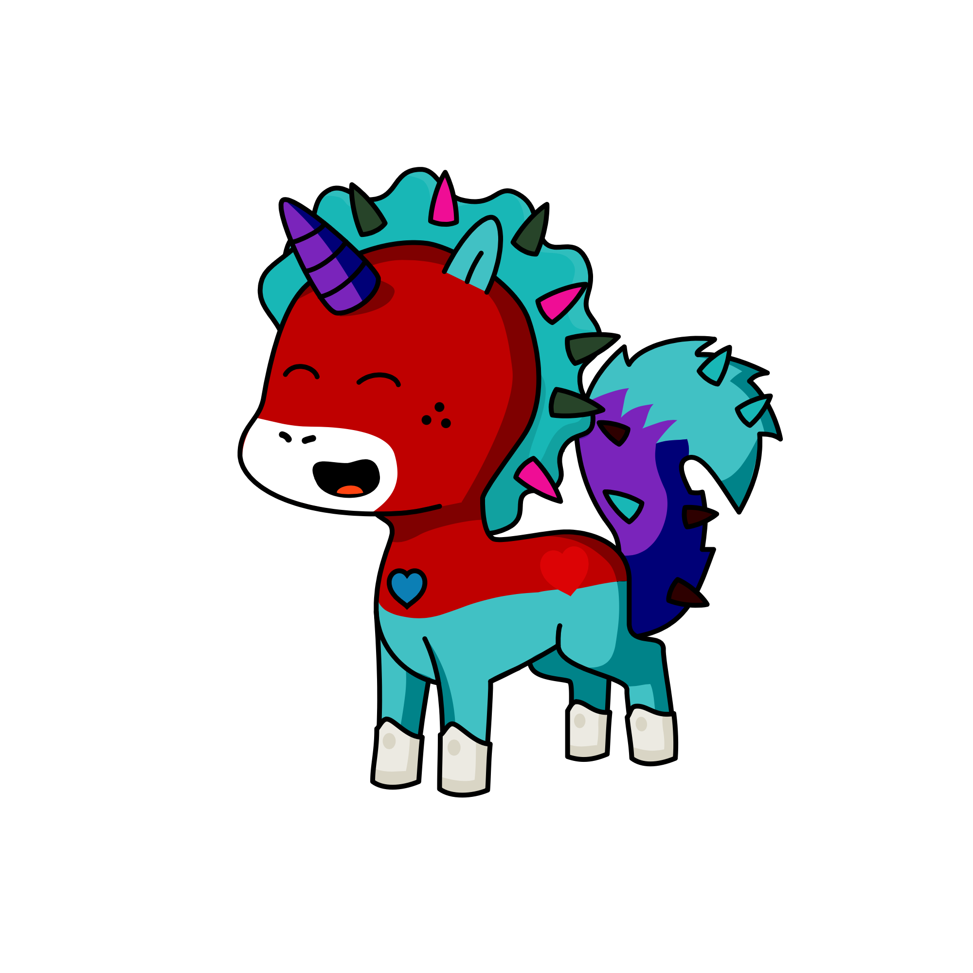 Spine&spike, the unicorn