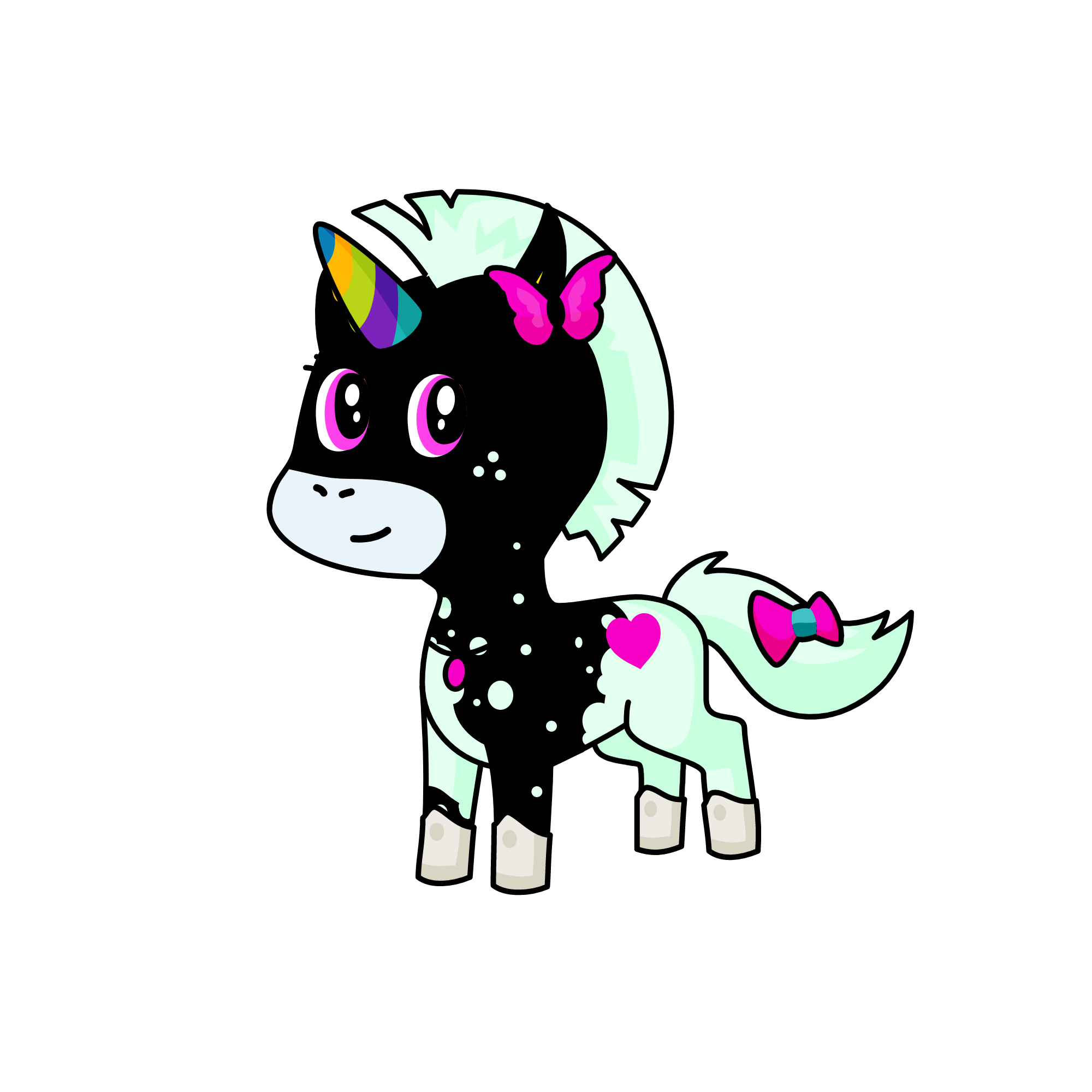 Nightfall, the unicorn