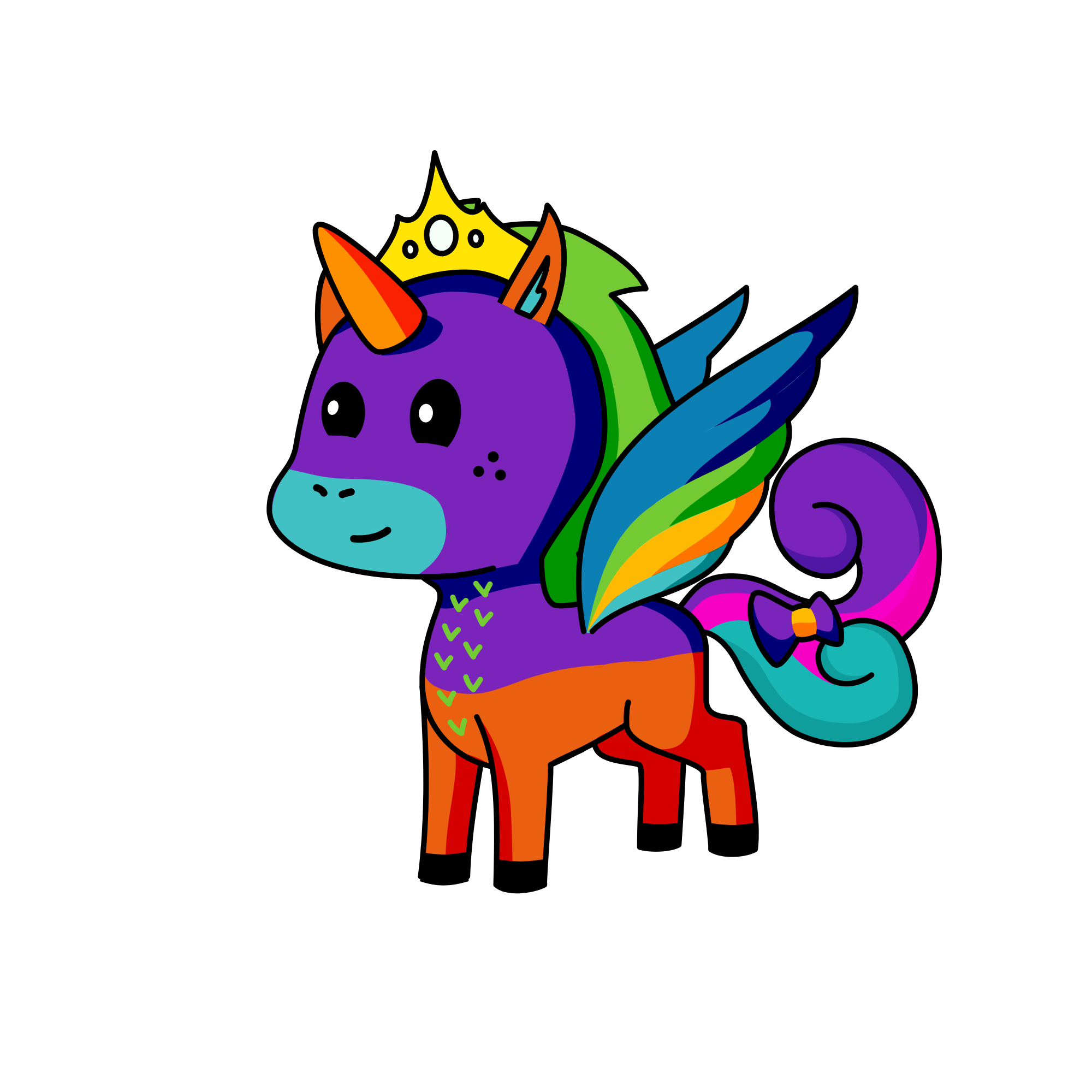 Fly, the unicorn