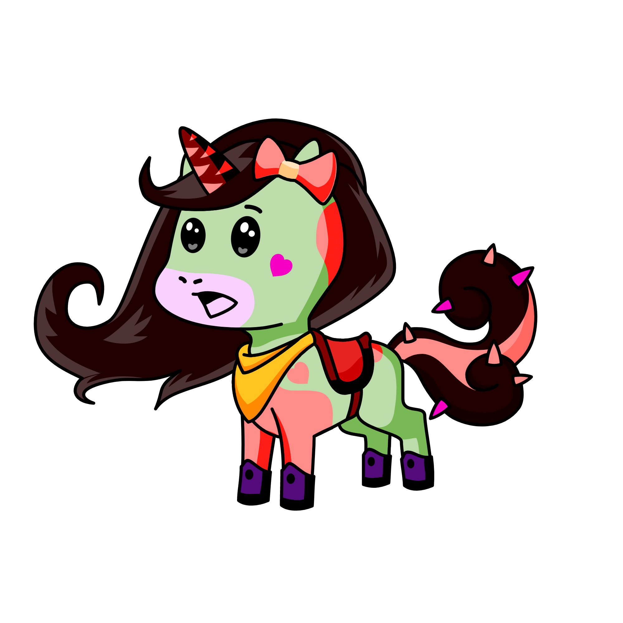 Roubear, the unicorn