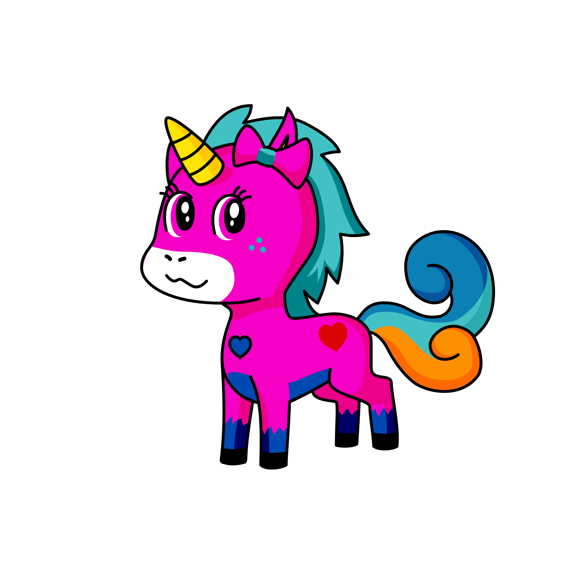 melody, the unicorn