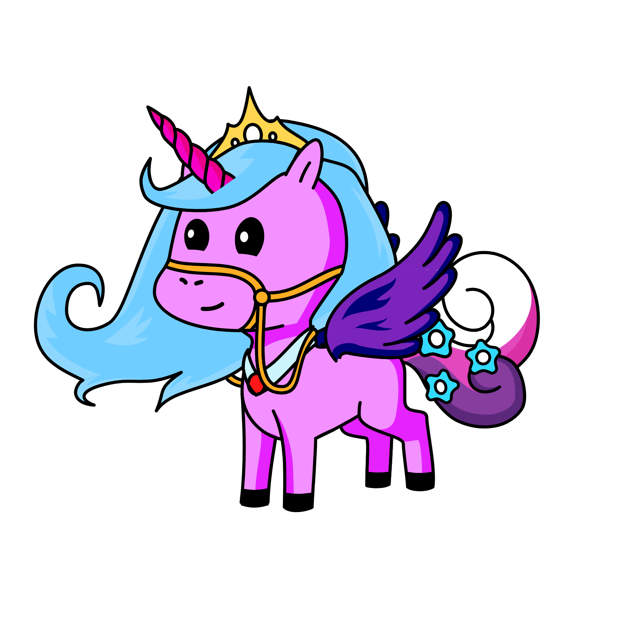 Princess Butterfly, the unicorn