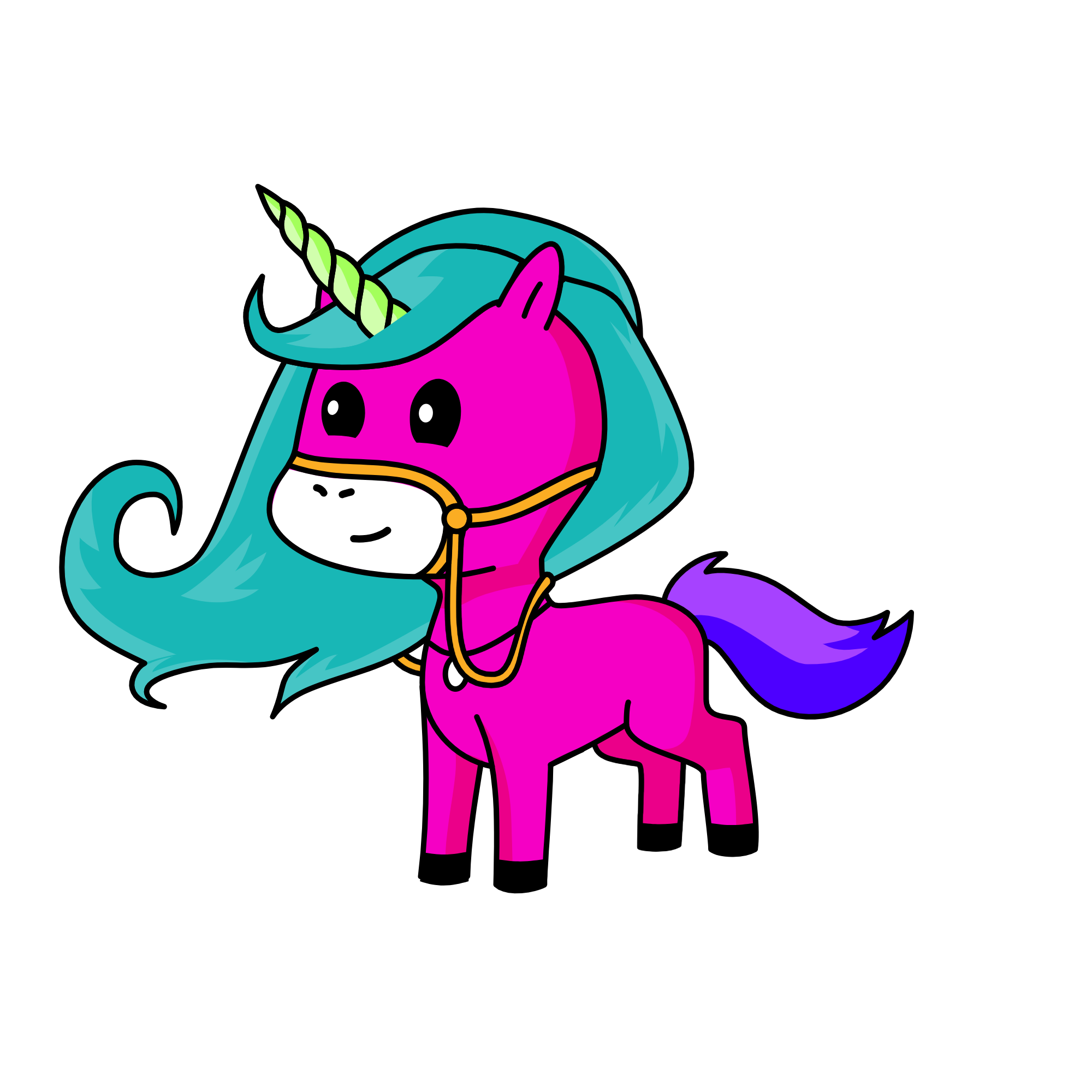 cloud nice, the unicorn