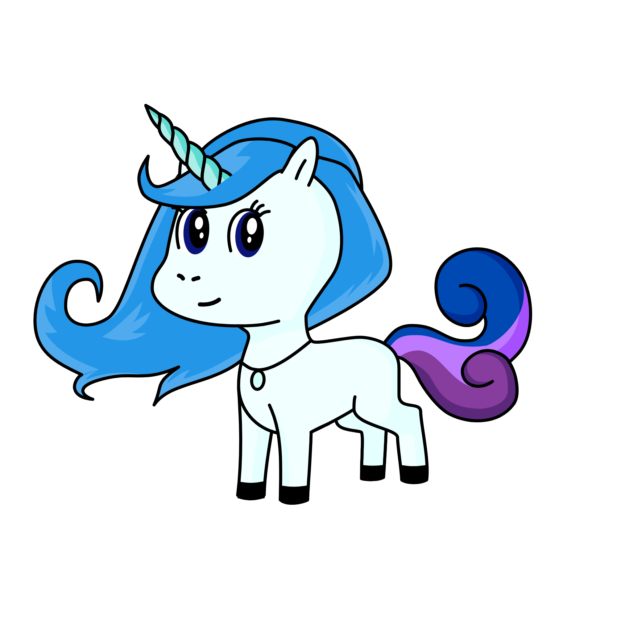 Luna, the unicorn