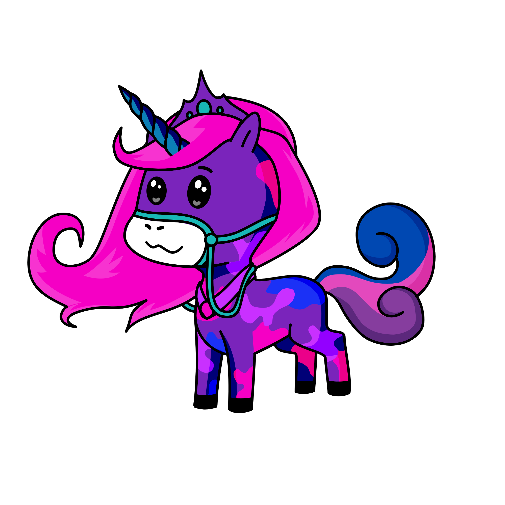 Galaxy, the unicorn