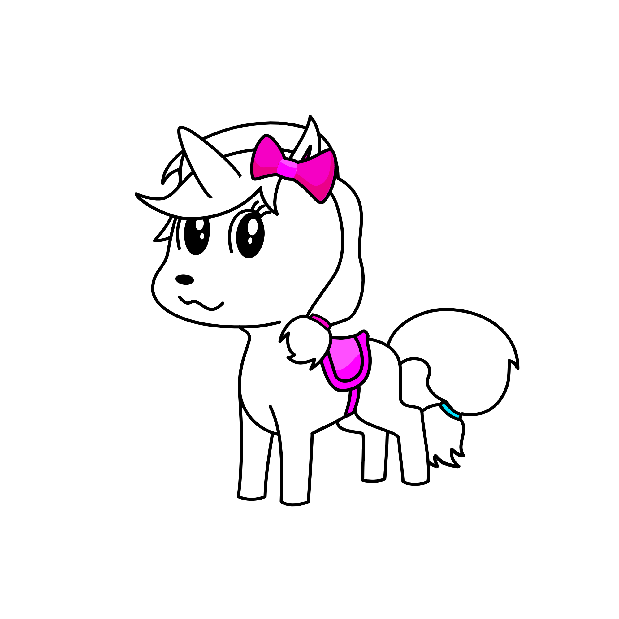 hello kitty, the unicorn