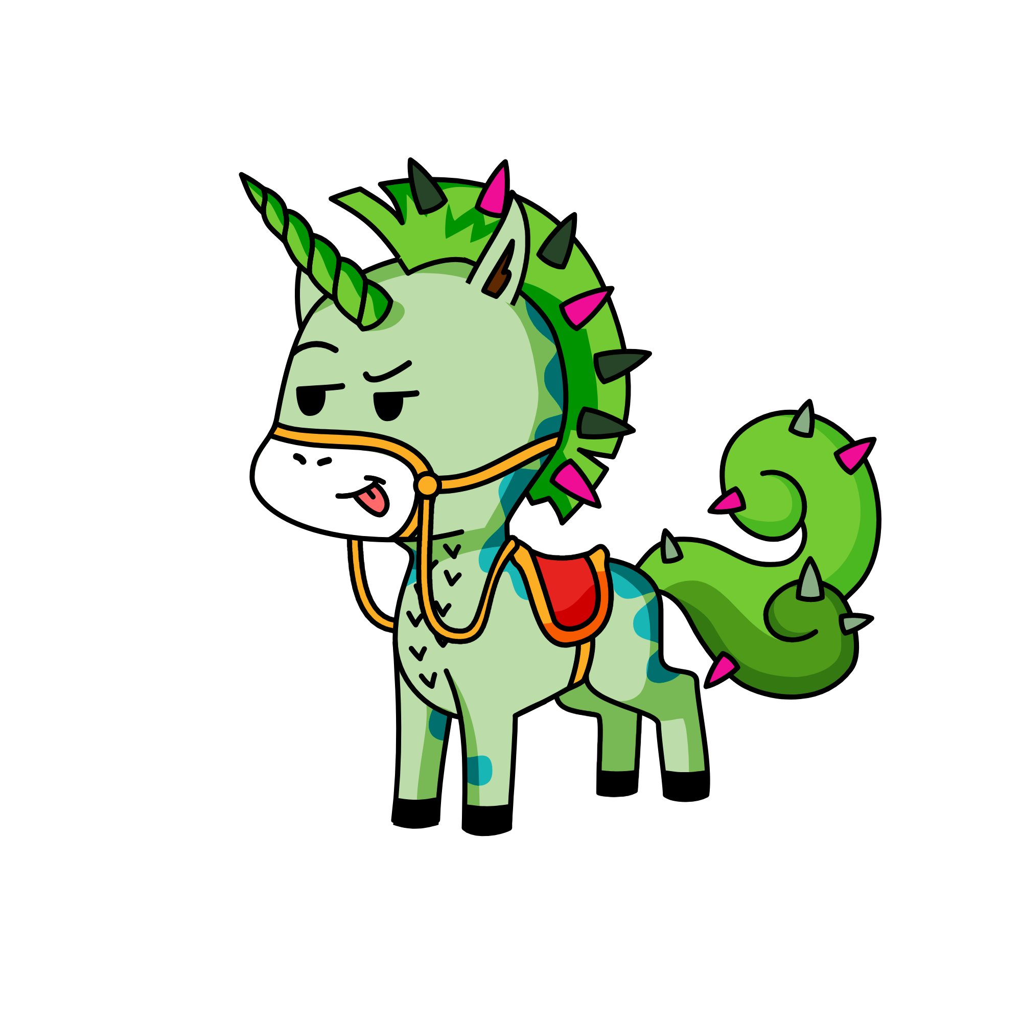 tree, the unicorn