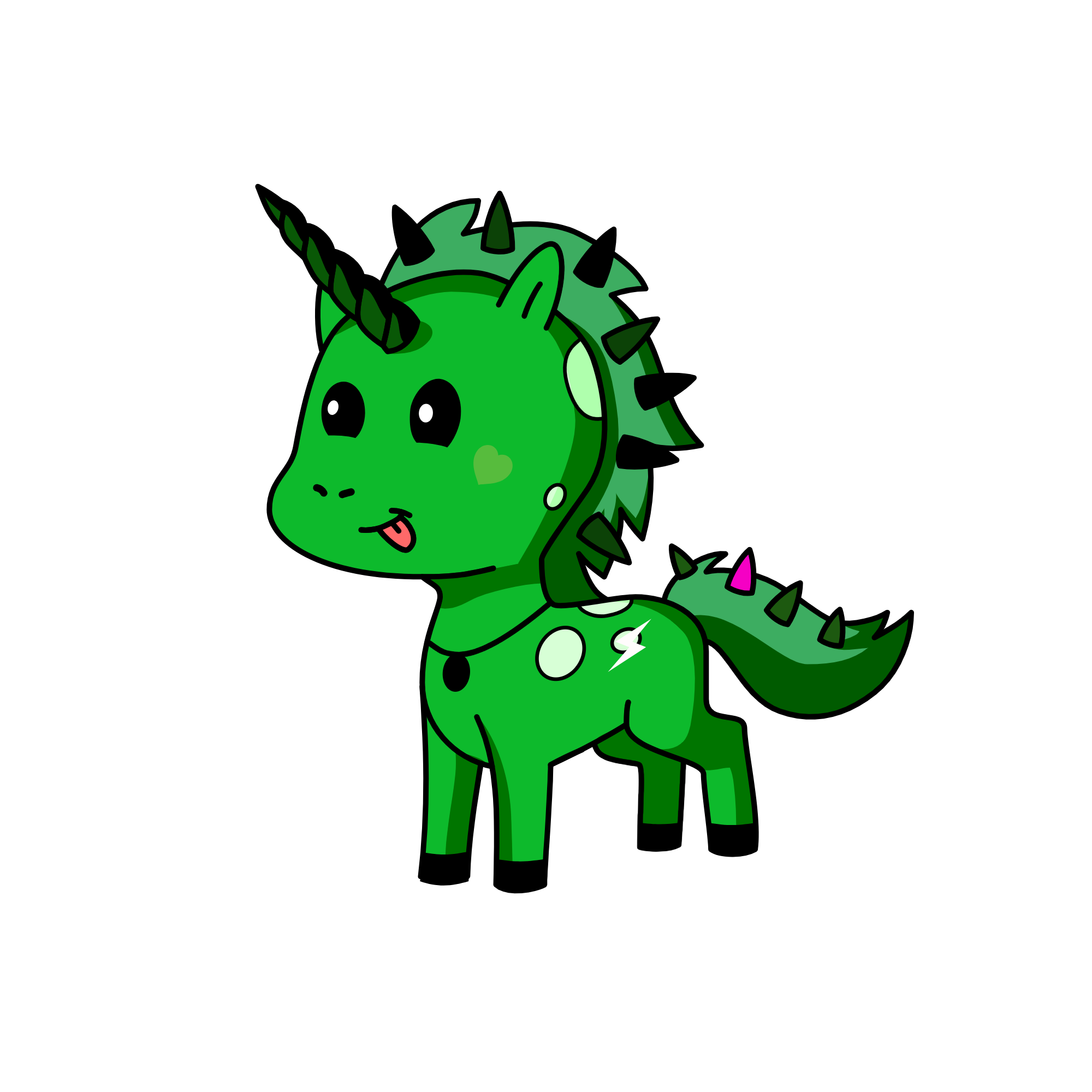 Zombie Unicorn, the unicorn