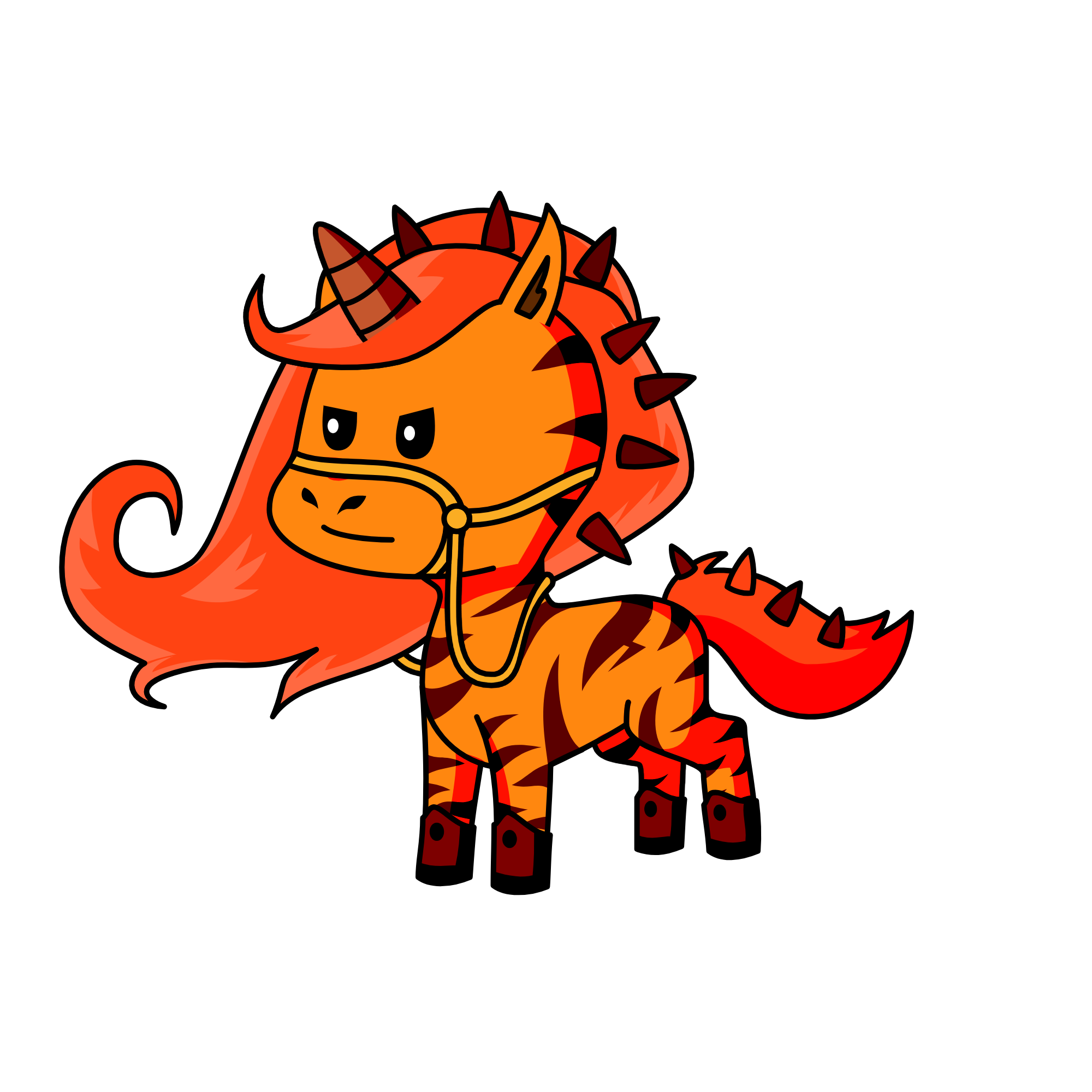 firey, the unicorn