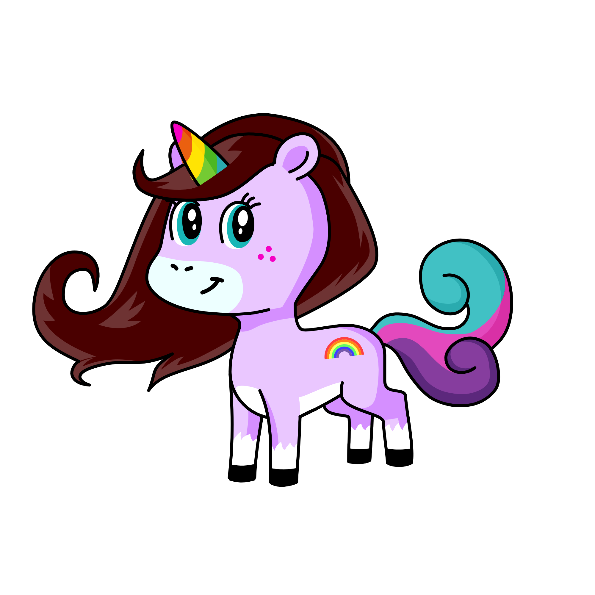 Ashley, the unicorn
