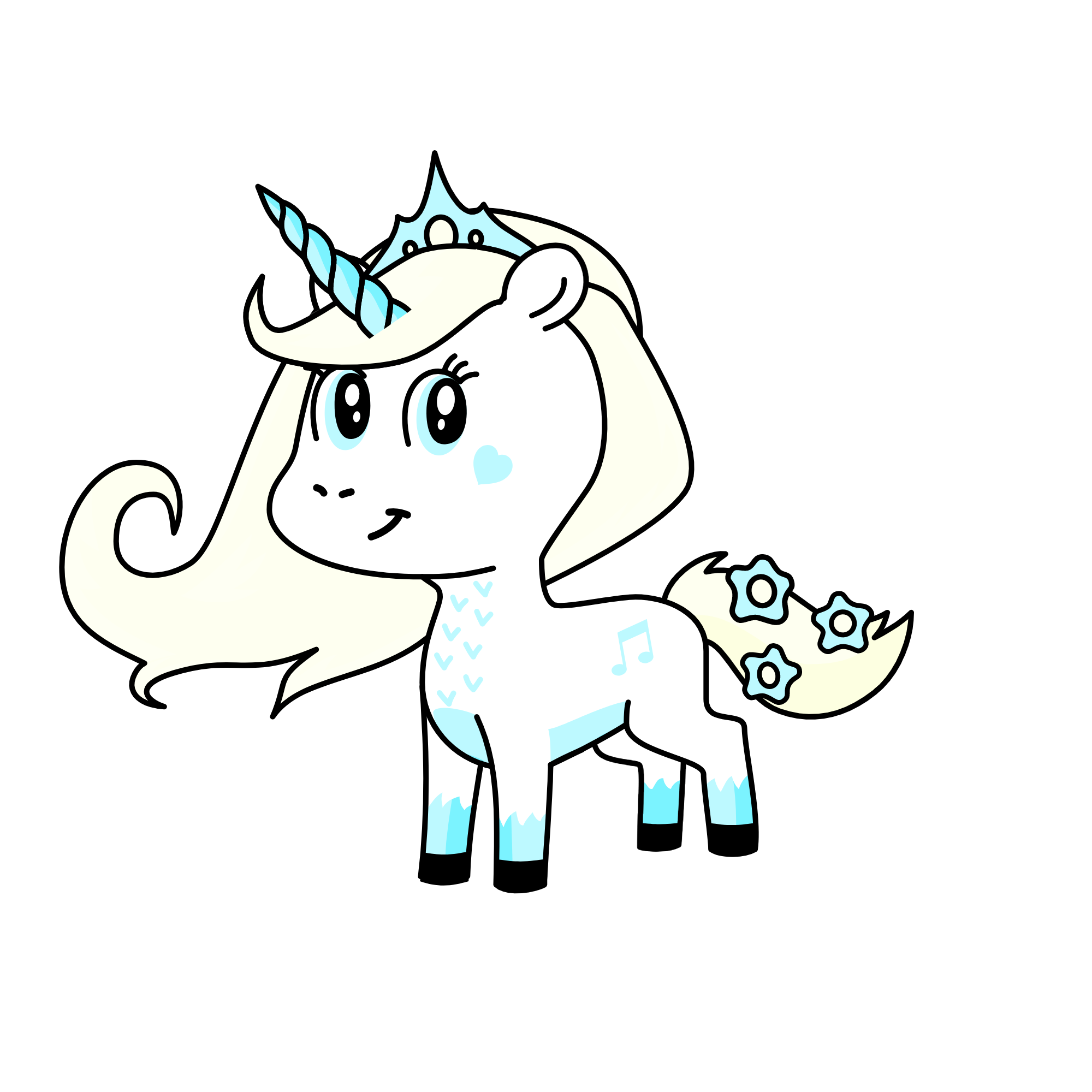Elza unicorn, the unicorn