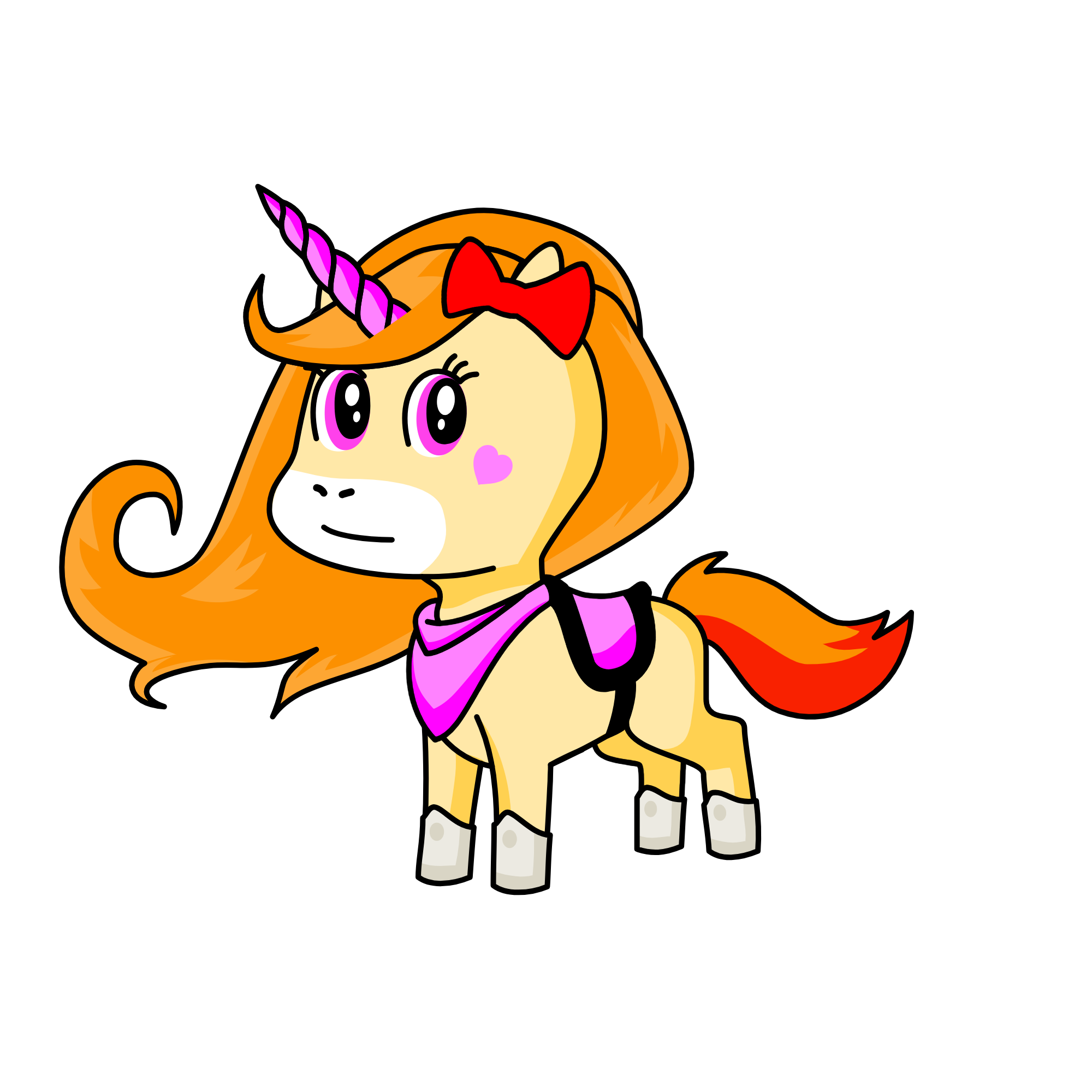 blossom, the unicorn