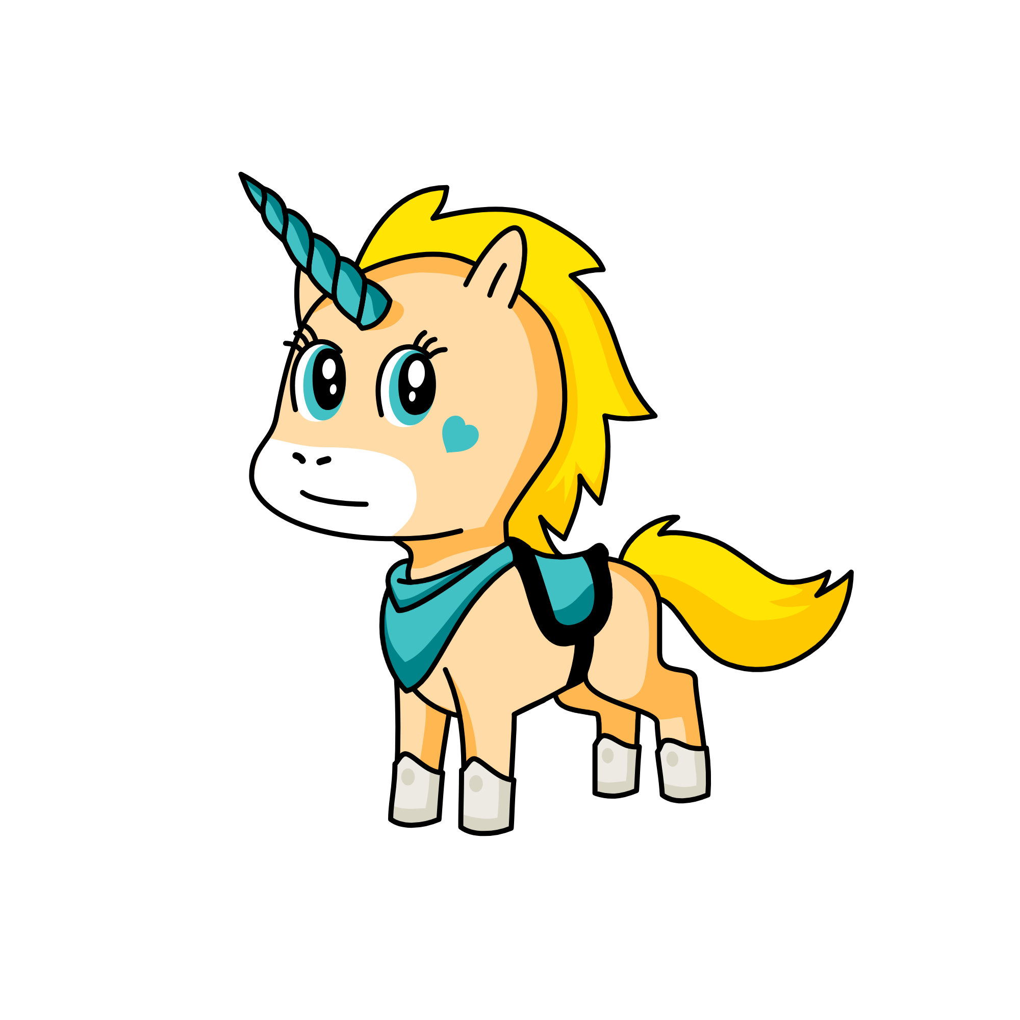 bubbles, the unicorn